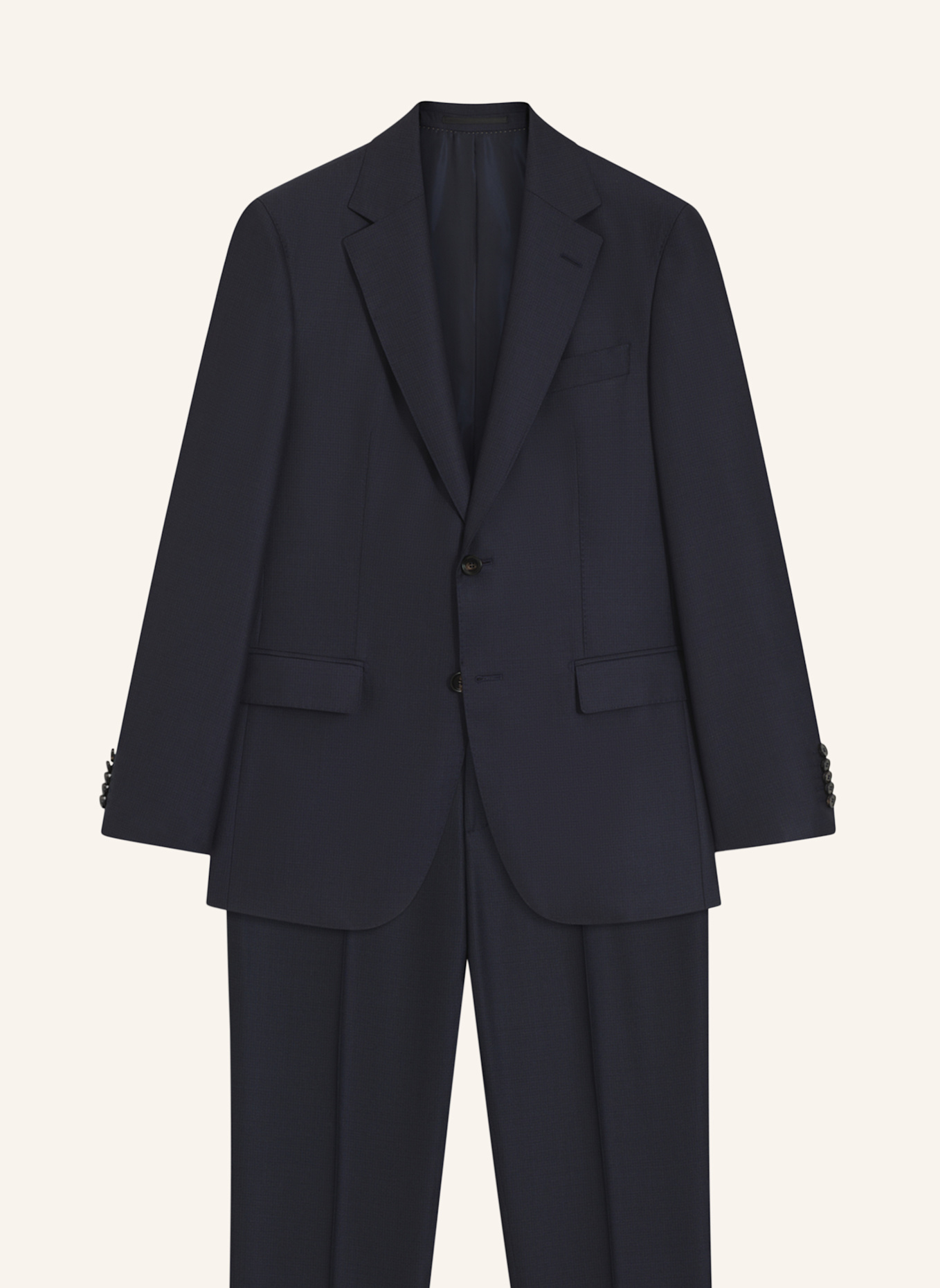 BOSS Business Anzug L-JARROD-2PCS-241 Regular Fit: DUNKELBLAU