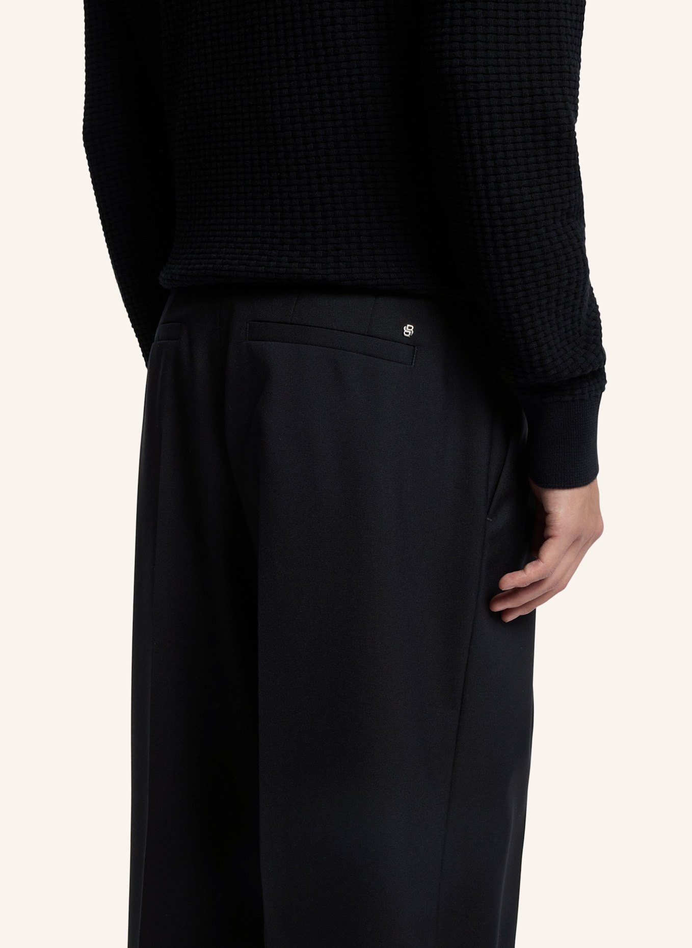 BOSS Business Hose C-PAT-DPL-BB-254 Tapered Fit: DUNKELBLAU