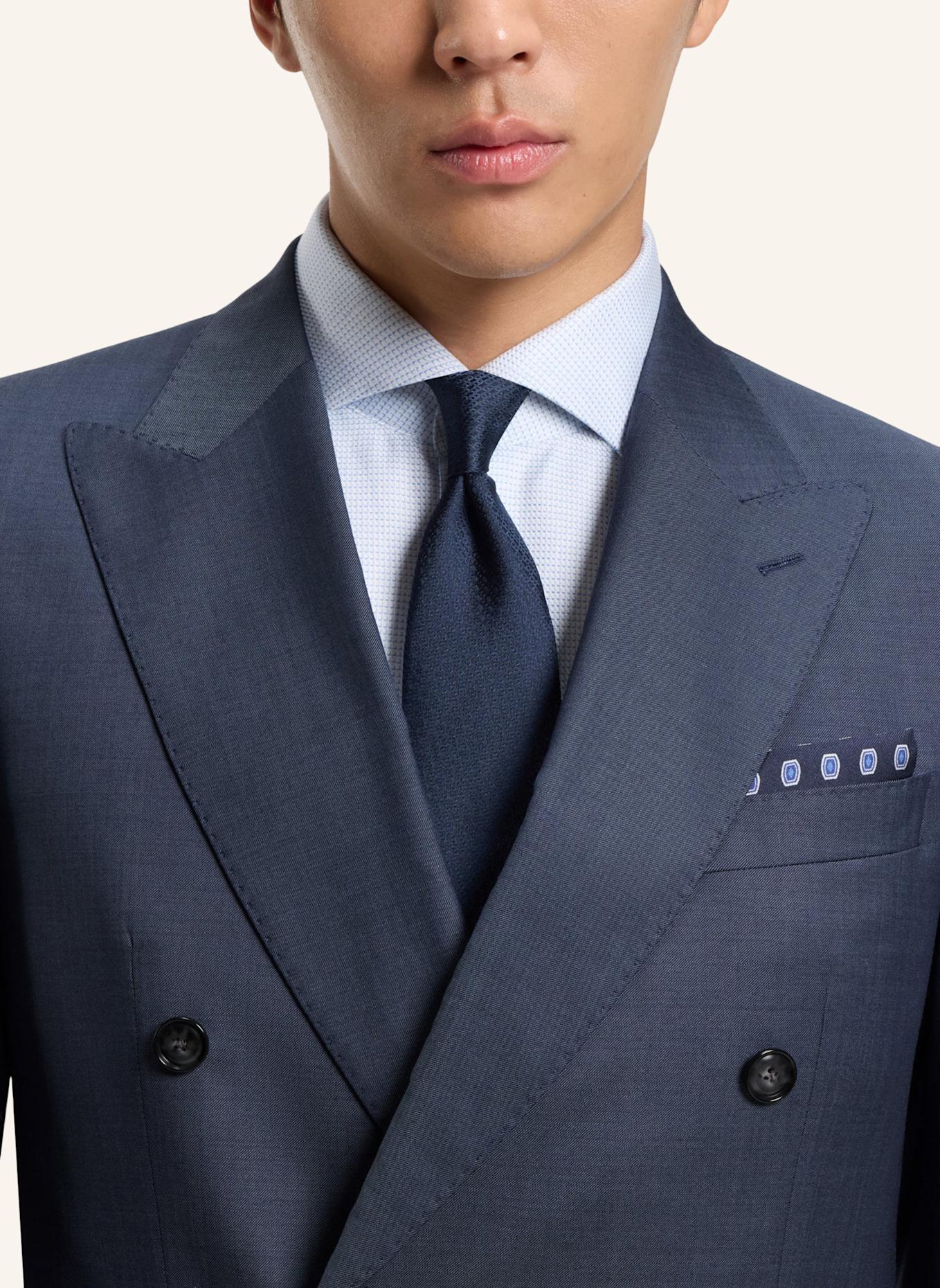 BOSS Business Anzug H-HUGE-2PCS-DB-254 Slim Fit: BLAU