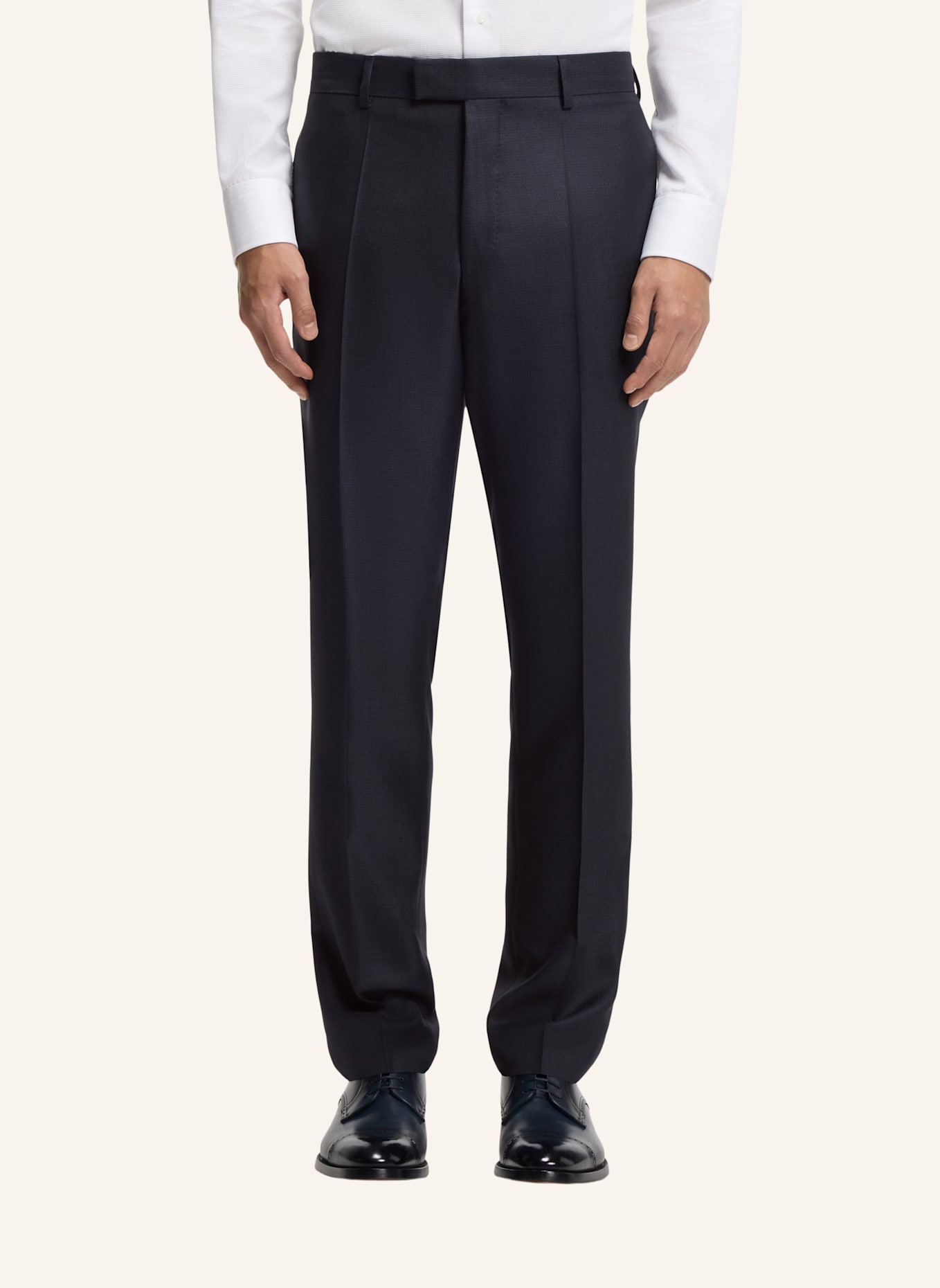 BOSS Business Anzug L-JARROD-2PCS-241 Regular Fit: DUNKELBLAU