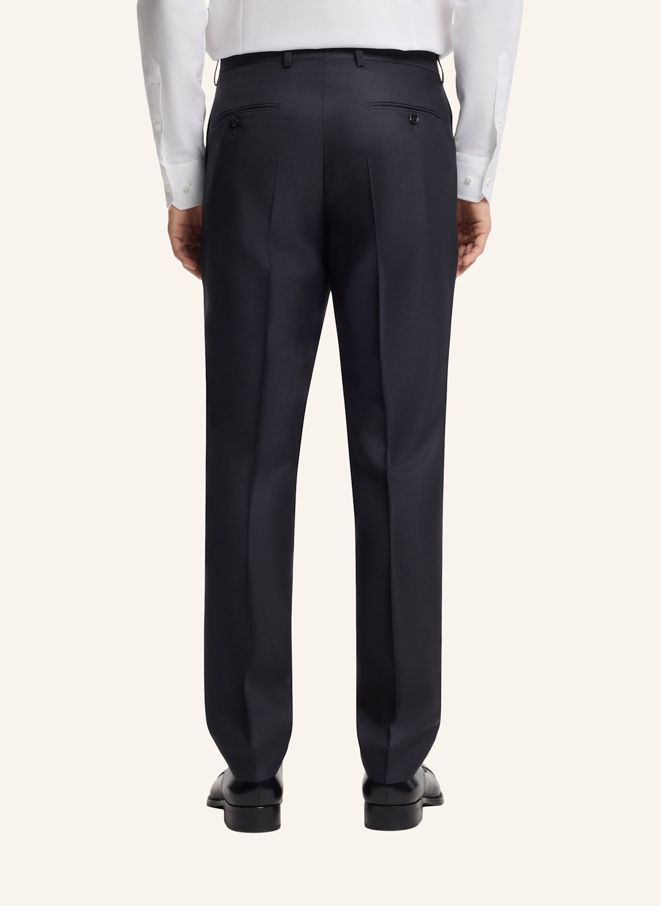 BOSS Business Anzug L-JARROD-2PCS-241 Regular Fit: DUNKELBLAU