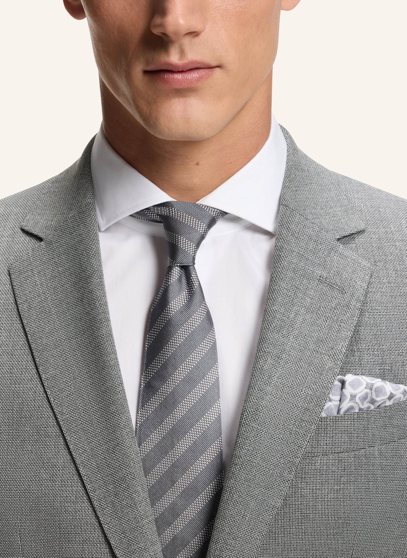 BOSS Blazer H-HUGE-253 Slim Fit: SILBER