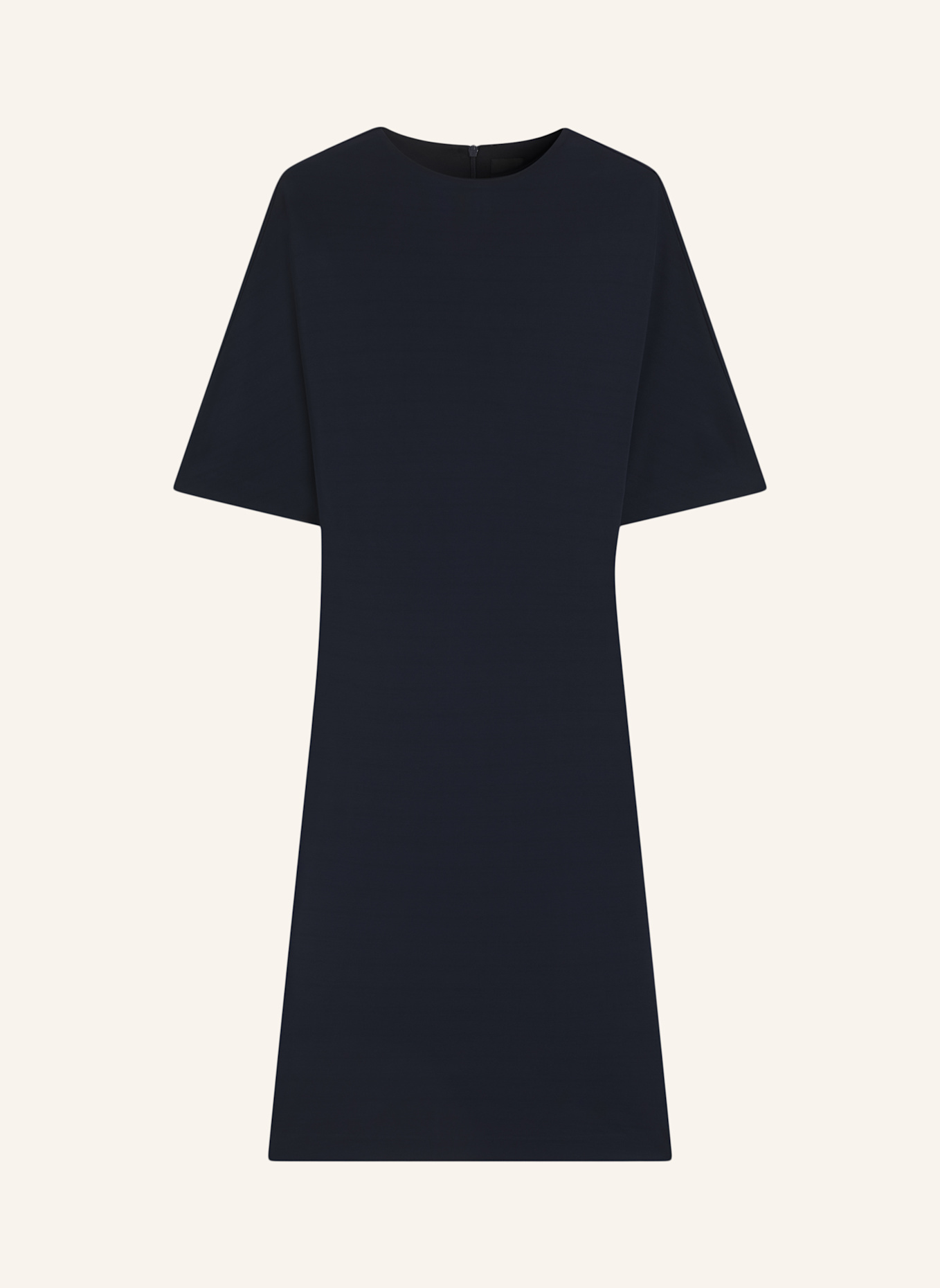 BOSS Jersey-Kleid EMEIRA Slim Fit: DUNKELBLAU