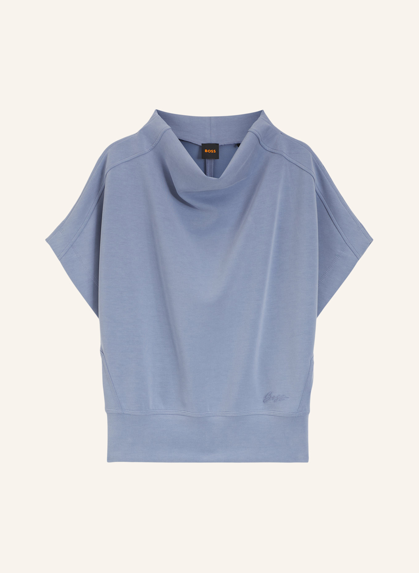 BOSS T-Shirt C_ELAXA Oversize Fit: BLAU