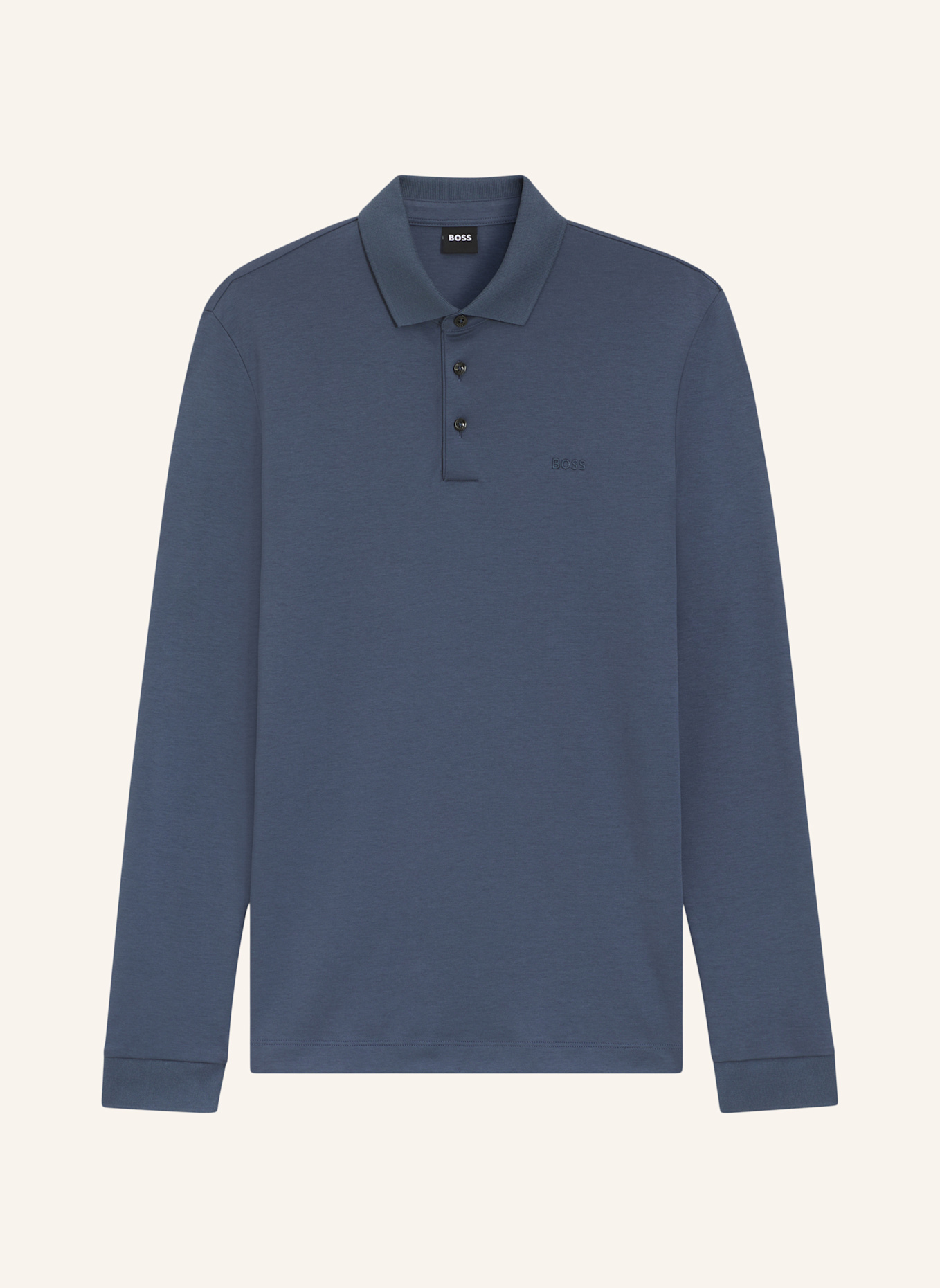 BOSS Jersey-Poloshirt PADO: BLAUGRAU