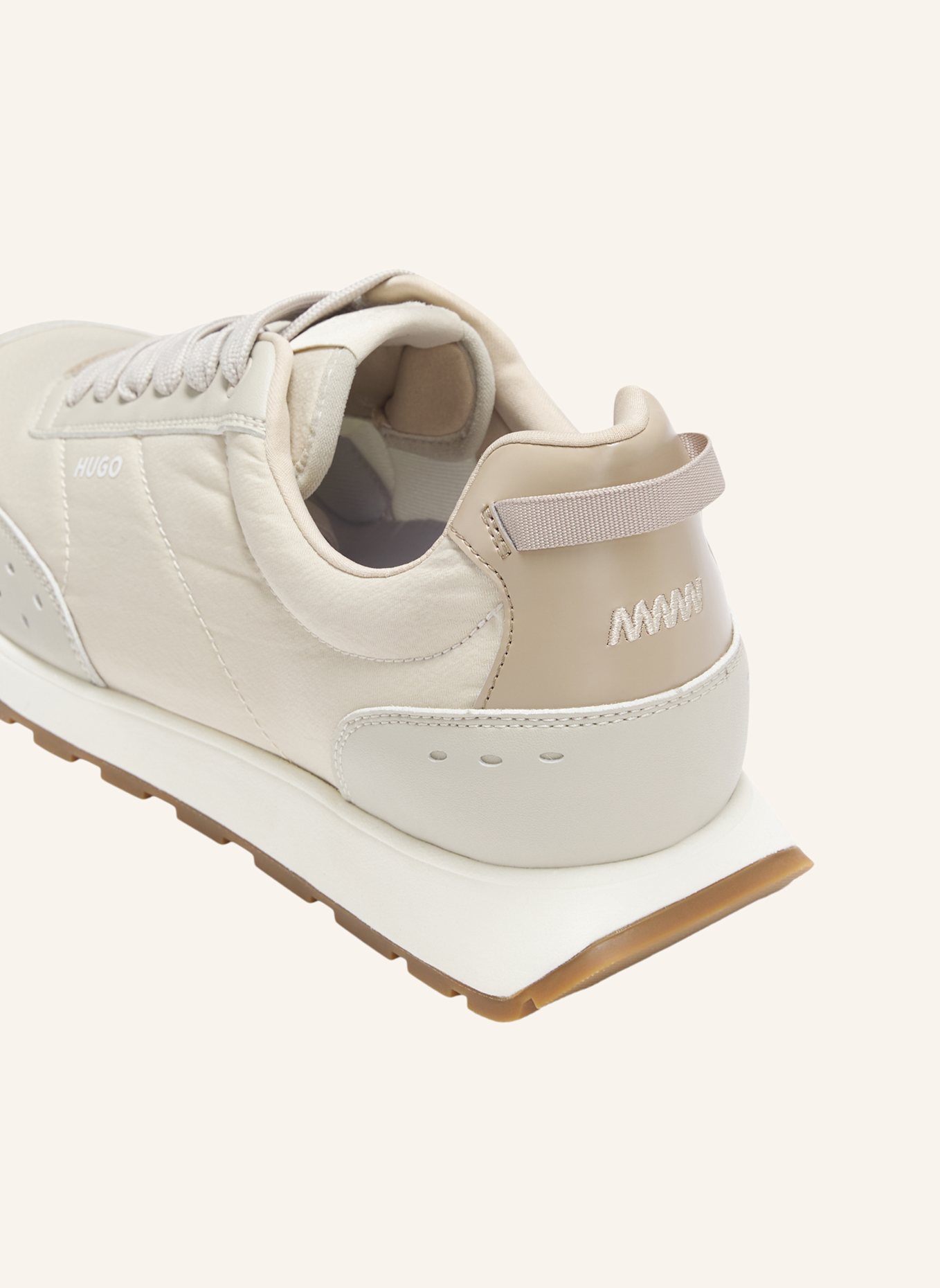 HUGO Sneaker ICELIN_RUNN_NYPTPU: BEIGE