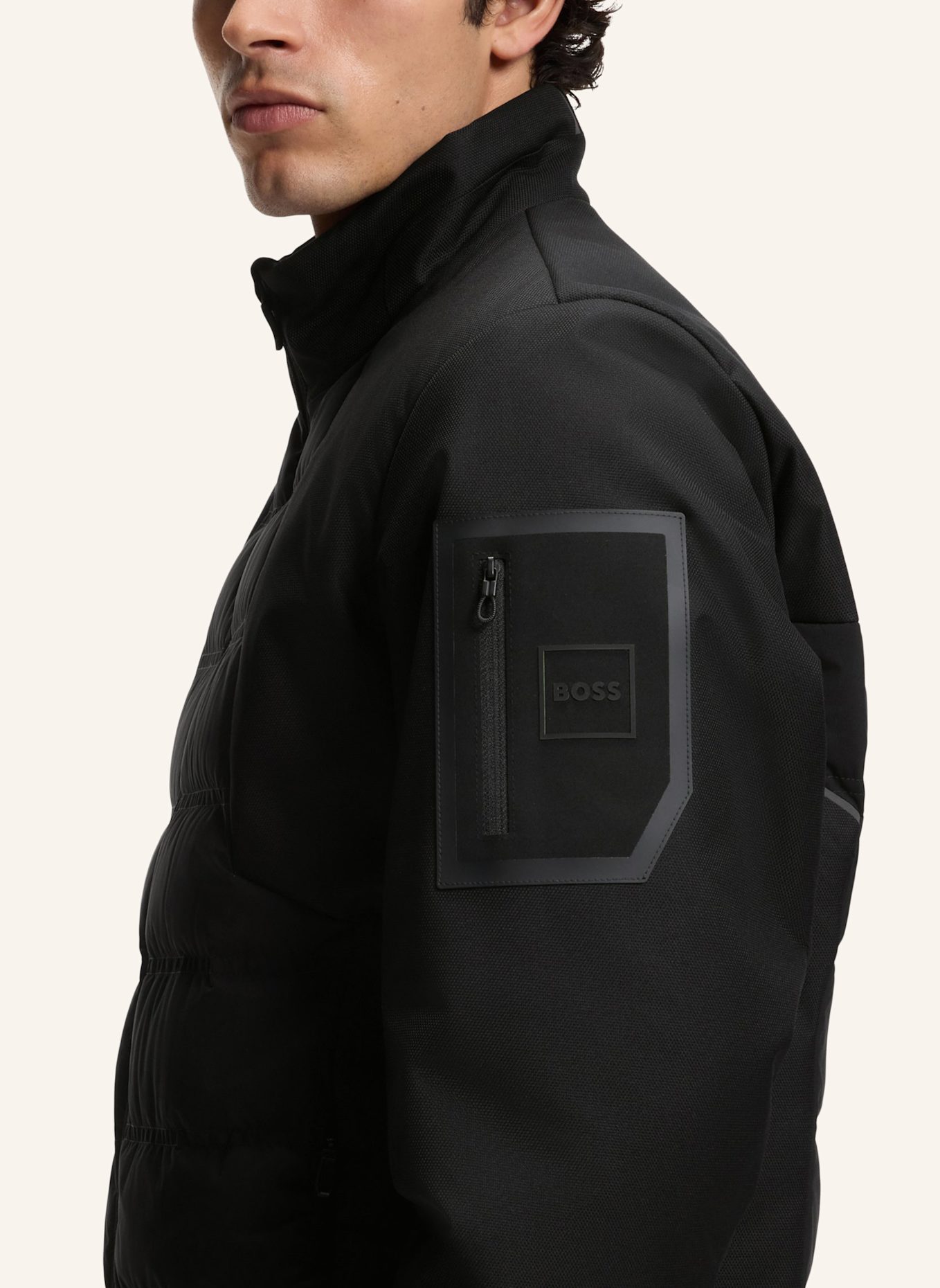 BOSS Daunenjacke OW_T-DOWN JT 1 Regular Fit: SCHWARZ