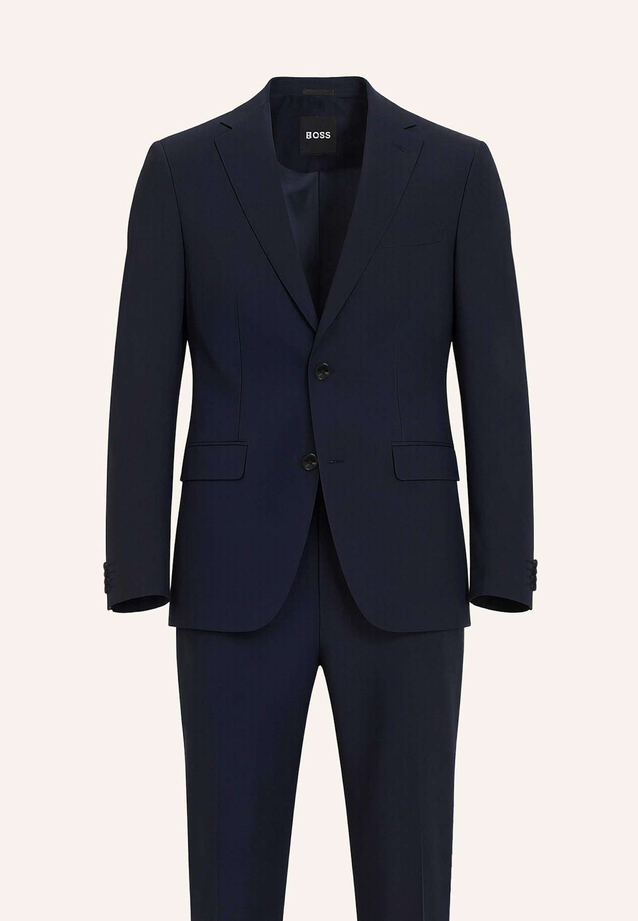 HUGO Business Anzug HENRY/GETLIN242V2X Slim Fit: DUNKELBLAU