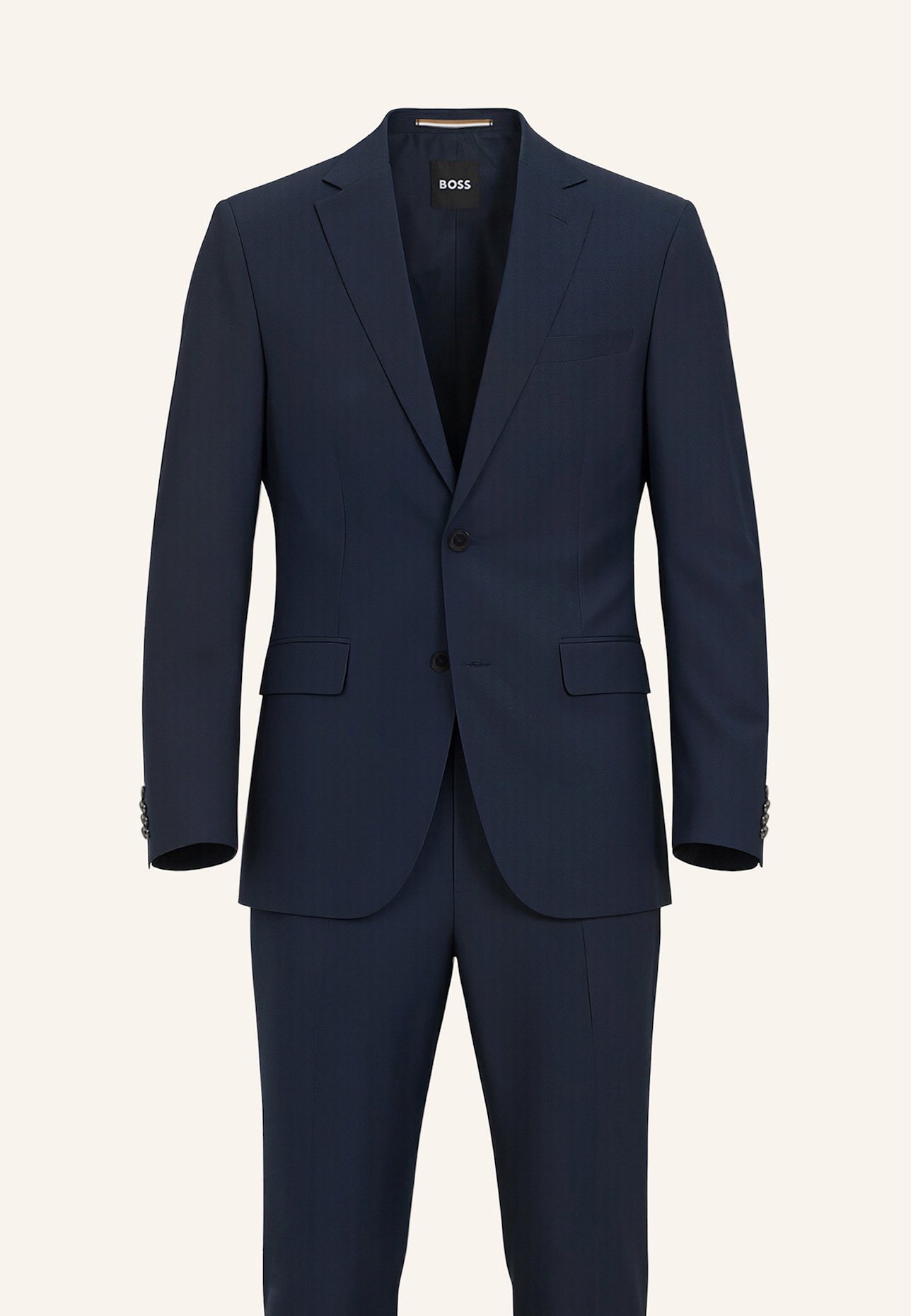 BOSS Business Anzug H-JECKSON-2PCS-224 Regular Fit: DUNKELBLAU