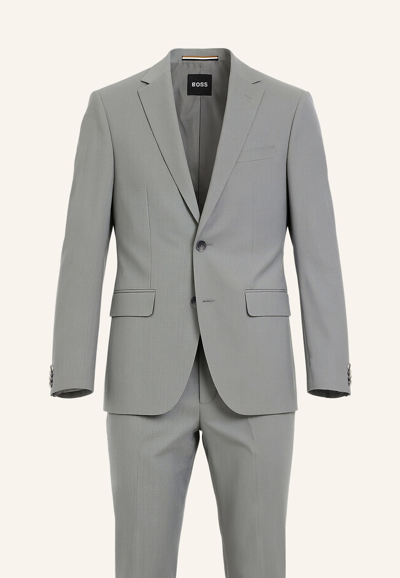 BOSS Business Anzug H-JECKSON-2PCS-253 Regular Fit: HELLGRAU