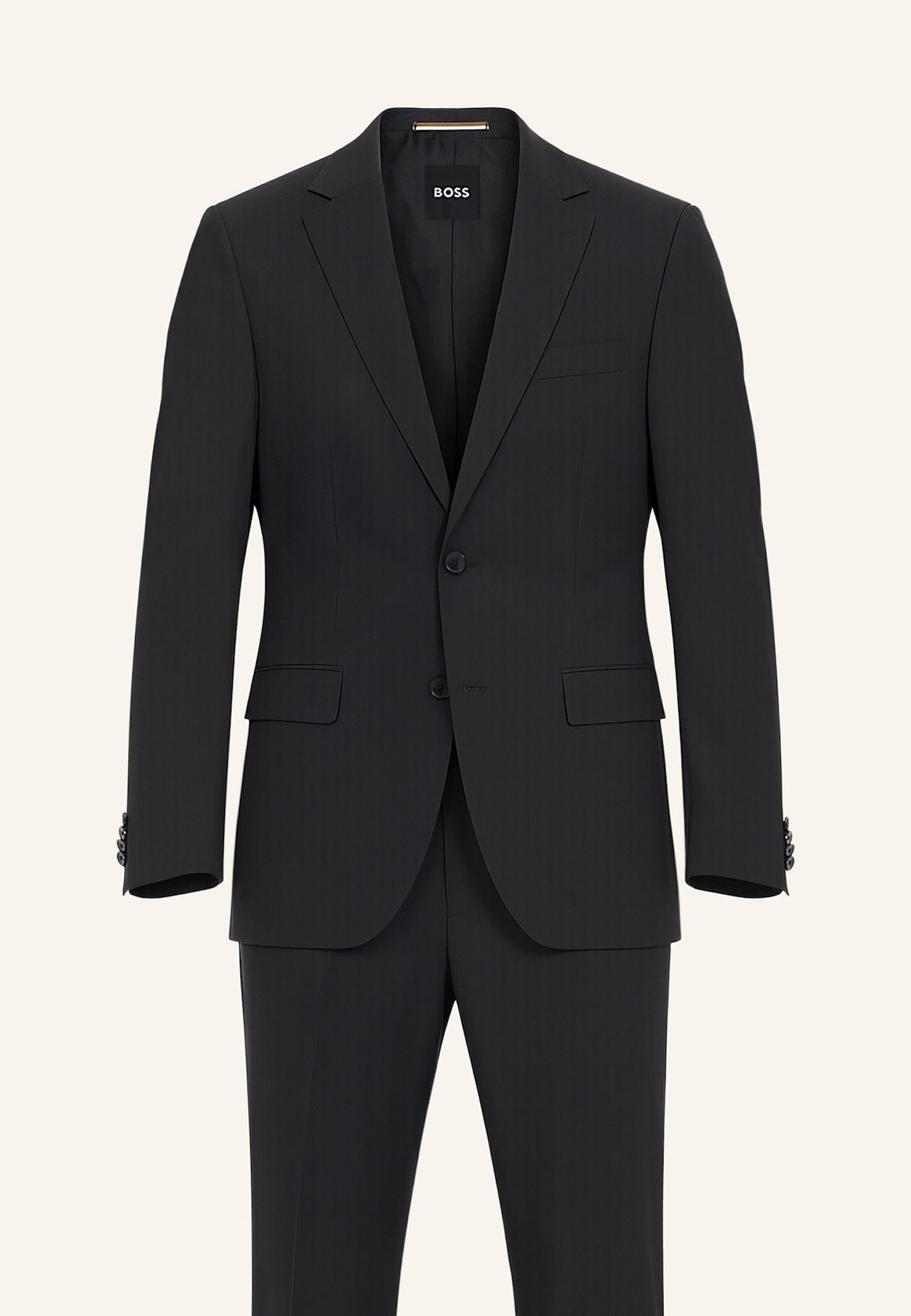 BOSS Business Anzug H-JECKSON-2PCS-224 Regular Fit: DUNKELGRAU