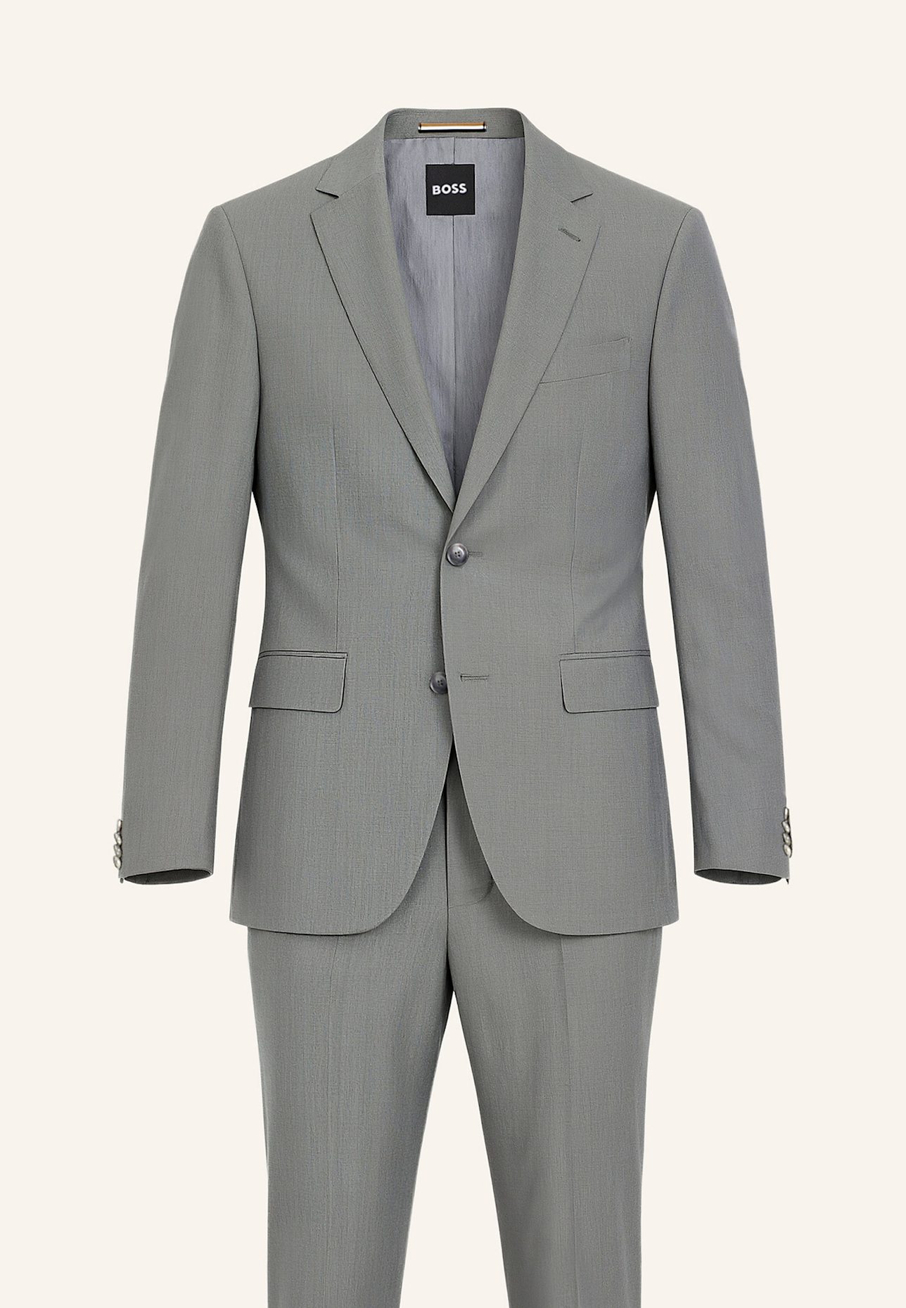 BOSS Anzug JECKSON Regular Fit: SILBER