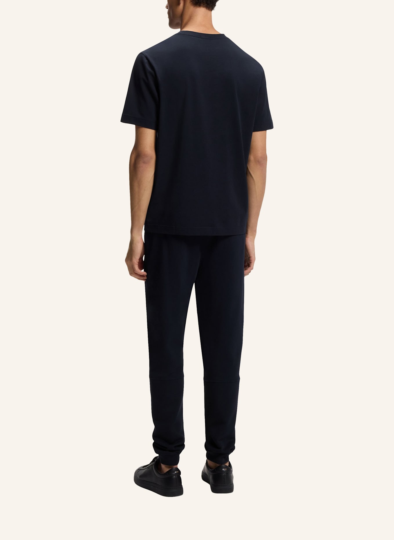 BOSS T-Shirt TCHUP: DUNKELBLAU