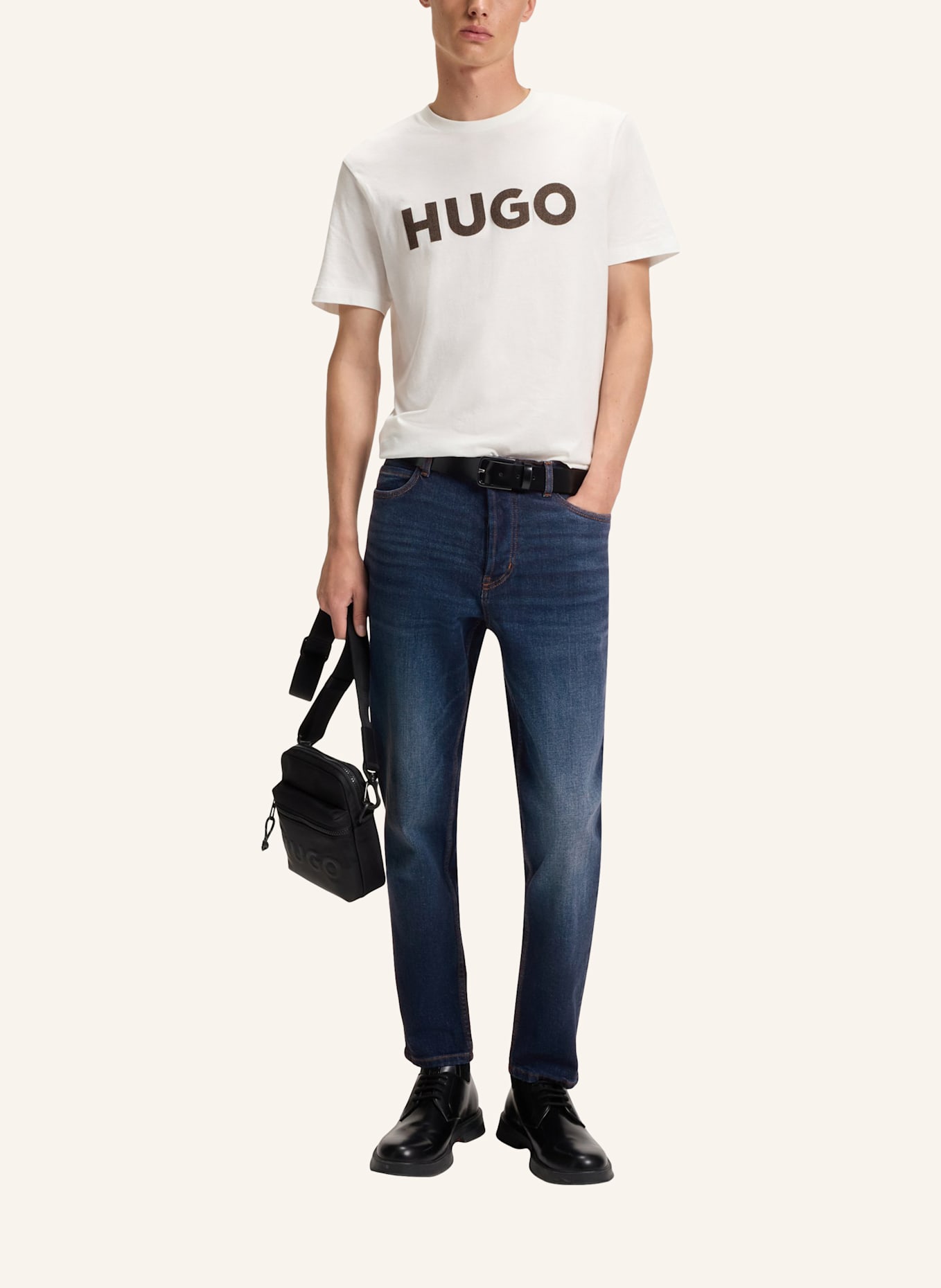 HUGO Jeans HUGO 634 Tapered Fit: DUNKELBLAU