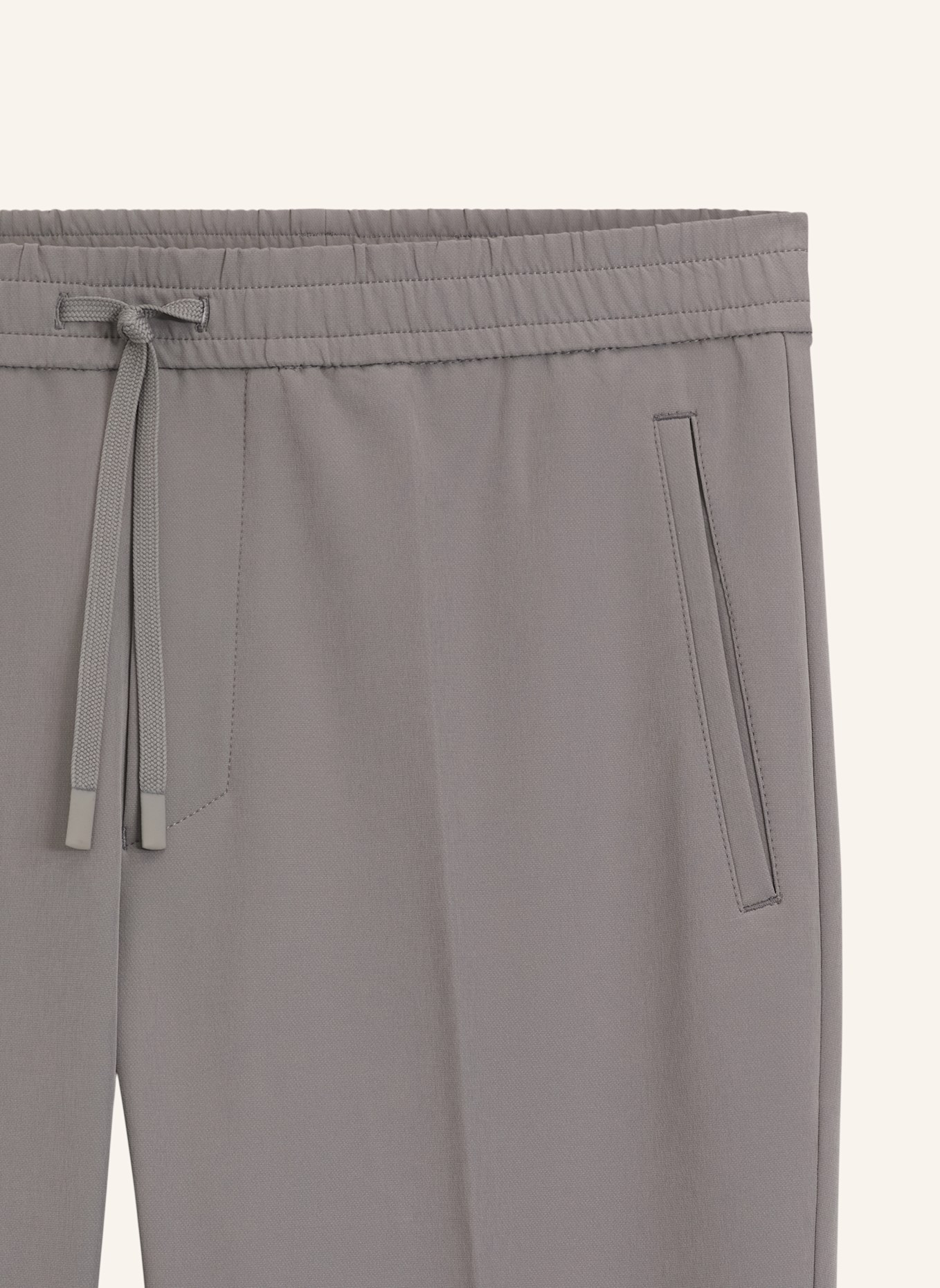 BOSS Chino FLEX Tapered Fit: GRAU