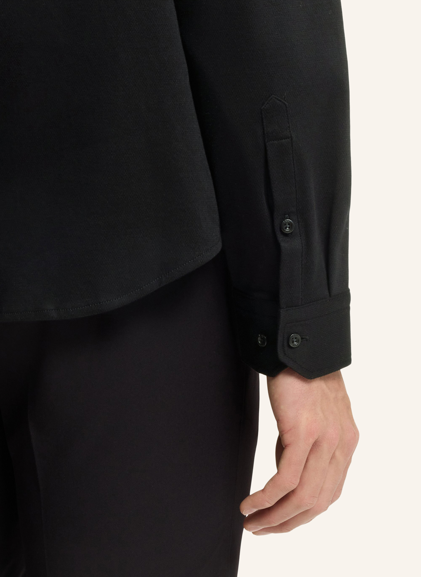 BOSS Casual Hemd ST_MOTION L Regular Fit: SCHWARZ