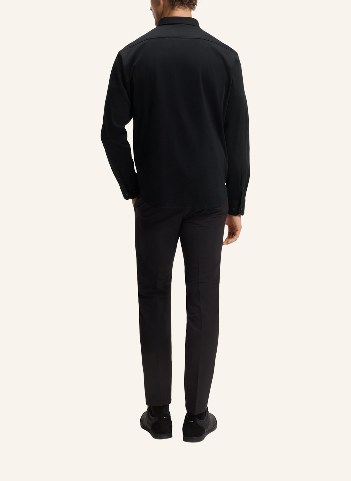 BOSS Casual Hemd ST_MOTION L Regular Fit: SCHWARZ