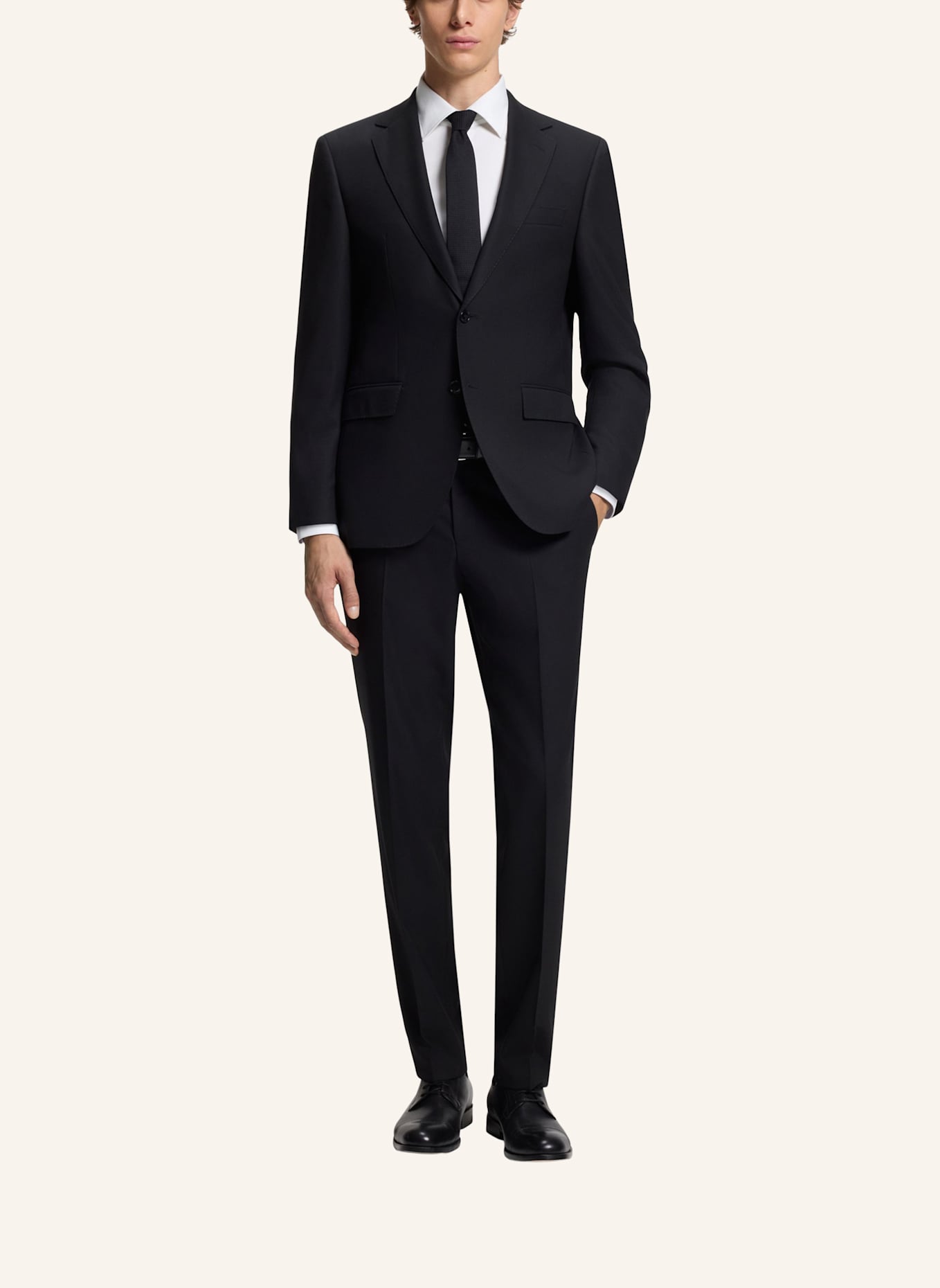 BOSS Business Hemd H-HANK-K-C3-261 Slim Fit: WEISS