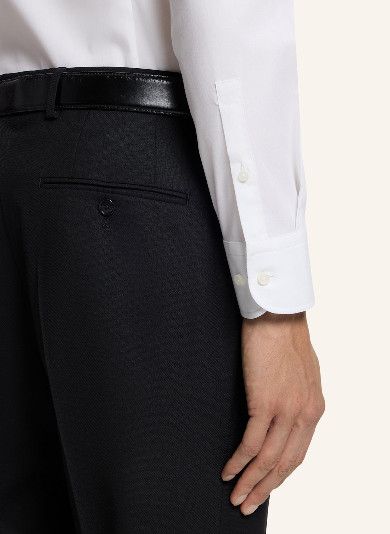 BOSS Business Hemd H-HANK-K-C3-261 Slim Fit: WEISS