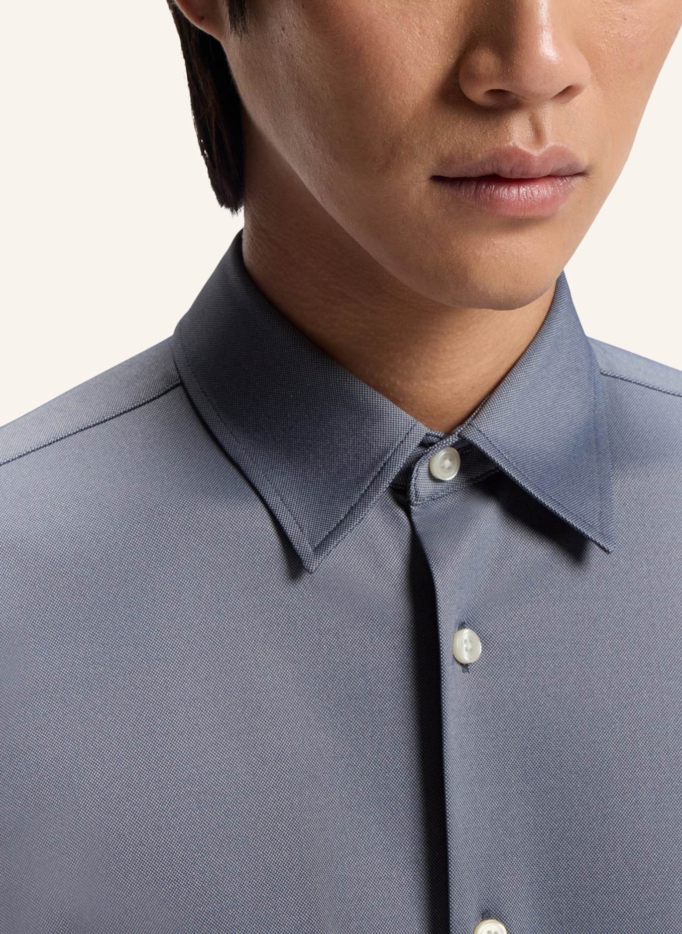 BOSS Casual Hemd P-LIAM-K-F-261 Regular Fit: BLAU