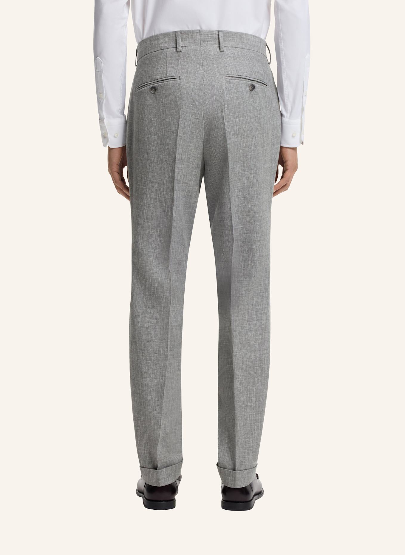 BOSS Business Anzug C-HUGE-2PCS-261 Slim Fit: SILBER