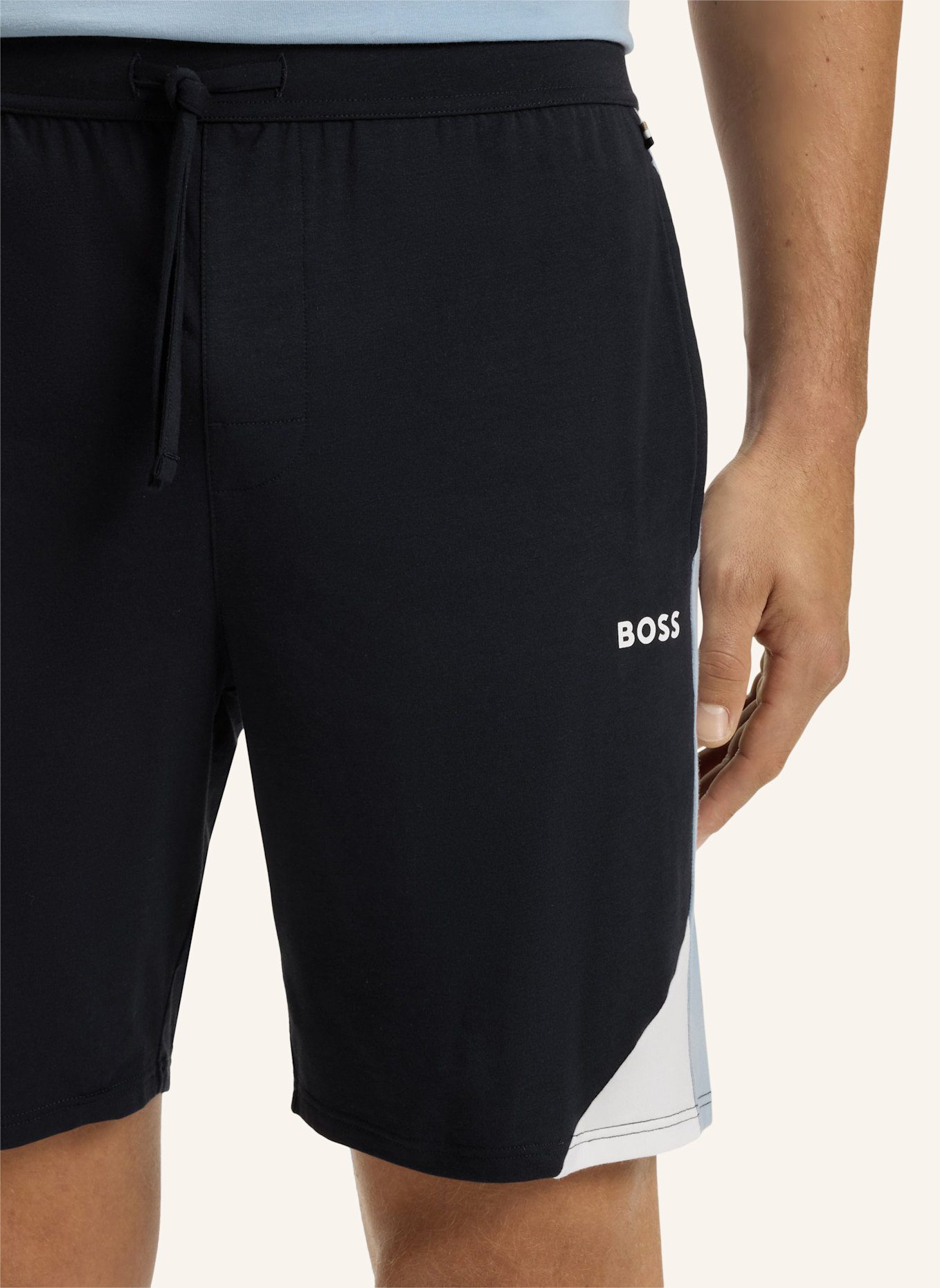 BOSS Pyjamas Unterteil BALANCE SHORTS: DUNKELBLAU