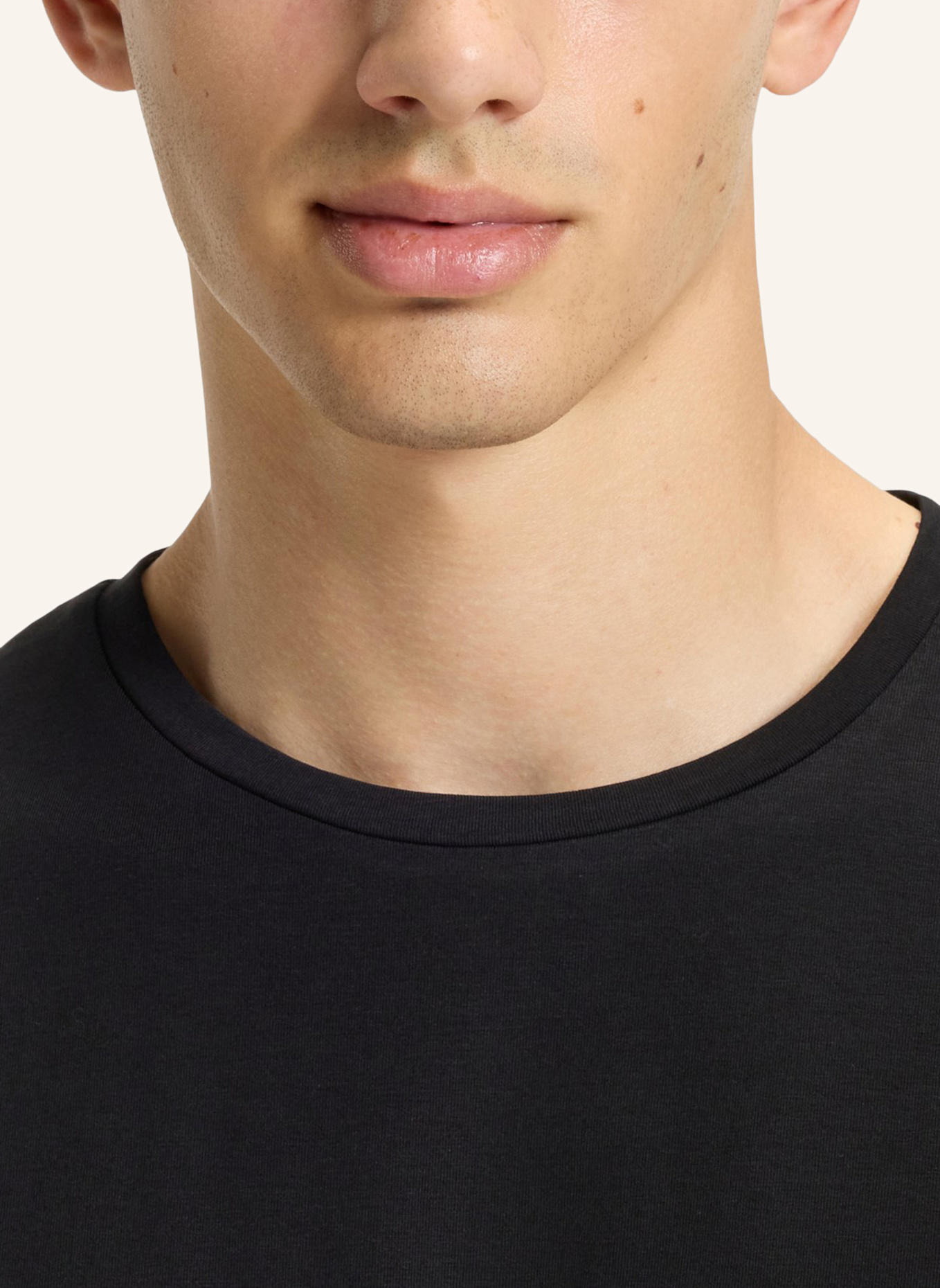 HUGO T-Shirt HUGO-ROUND Slim Fit: WEISS