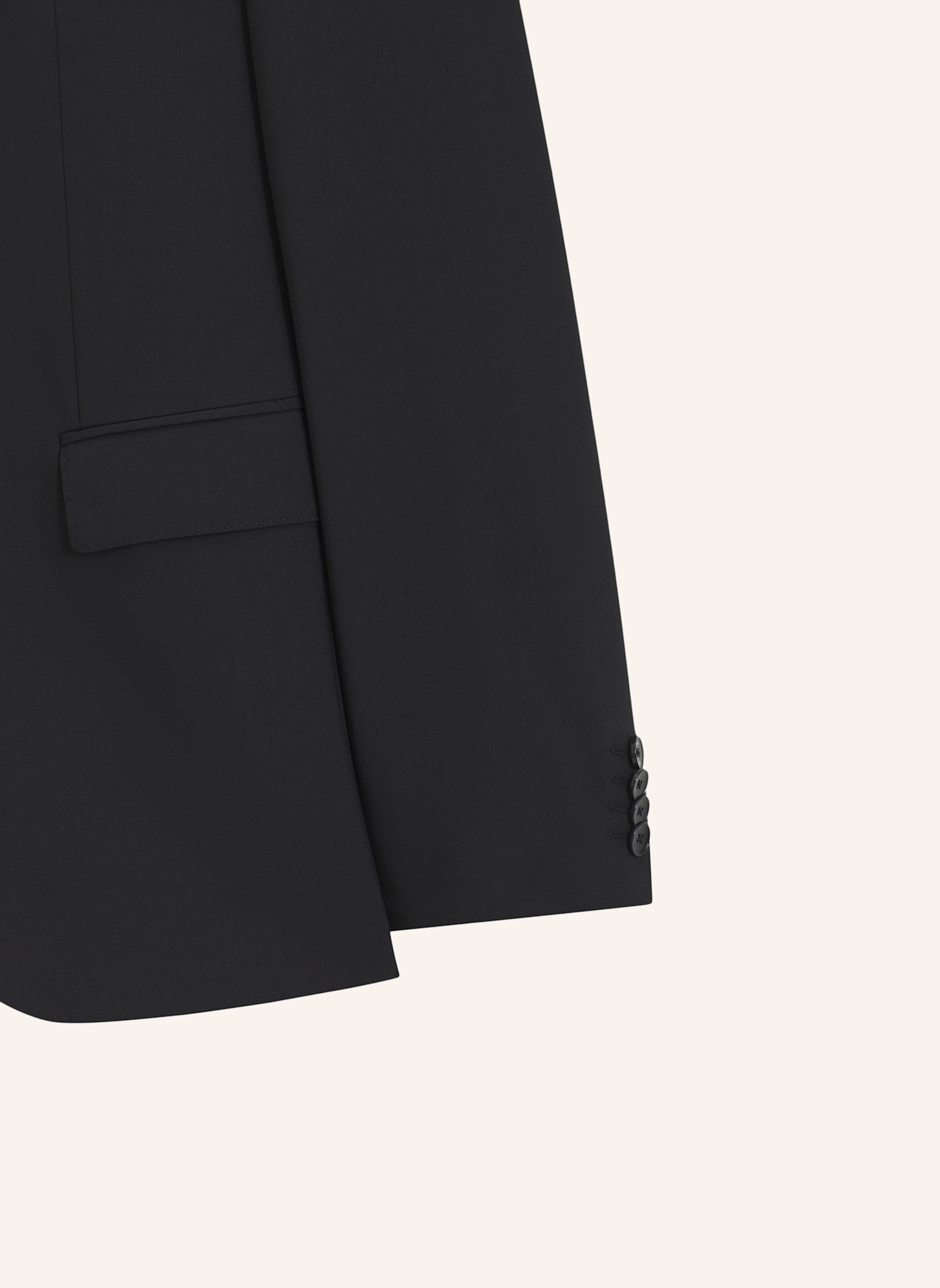 BOSS Business Anzug H-HUGE-2PCS-224 Slim Fit: SCHWARZ