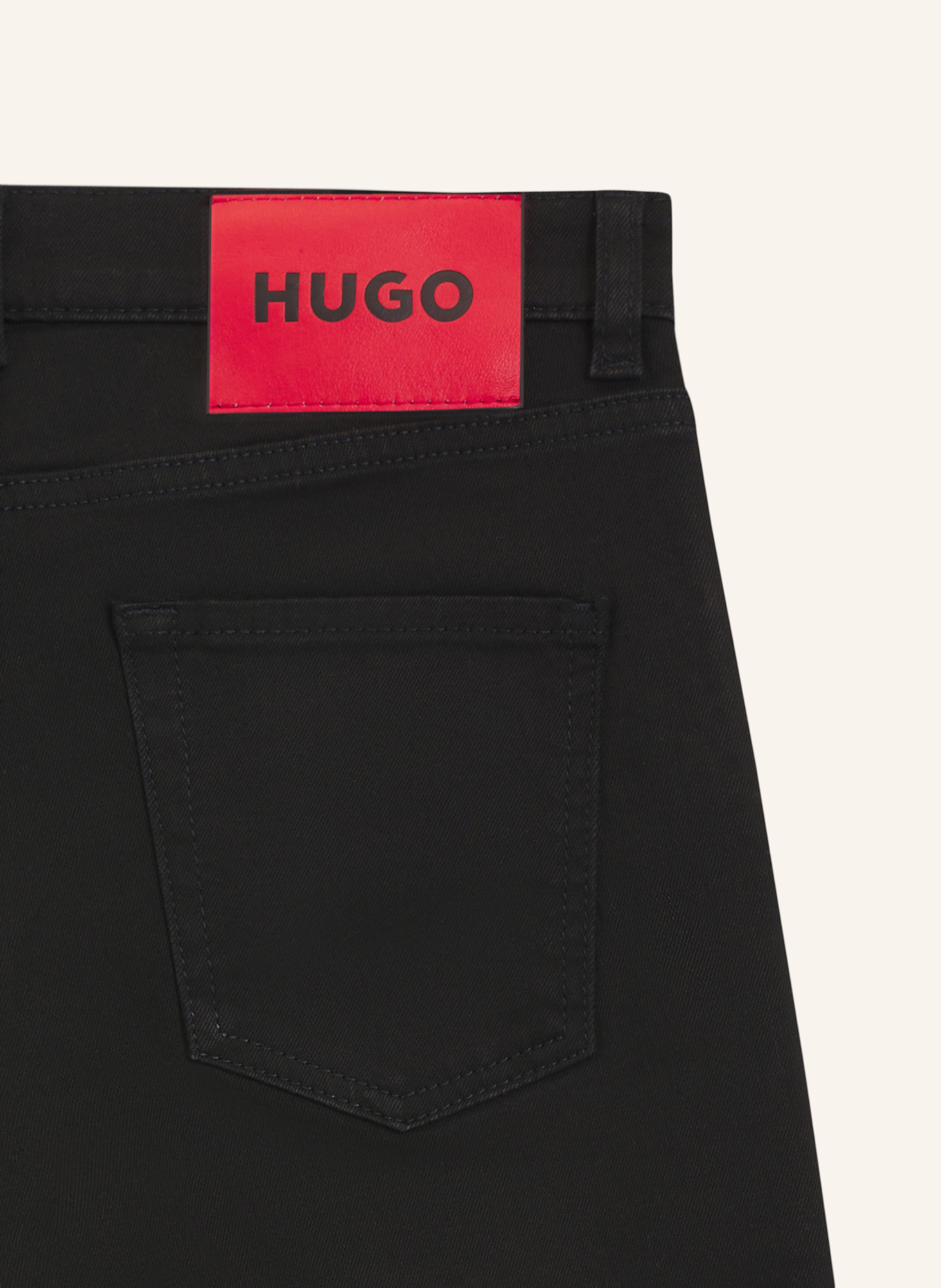 HUGO Jeans 932 Skinny Fit: SCHWARZ