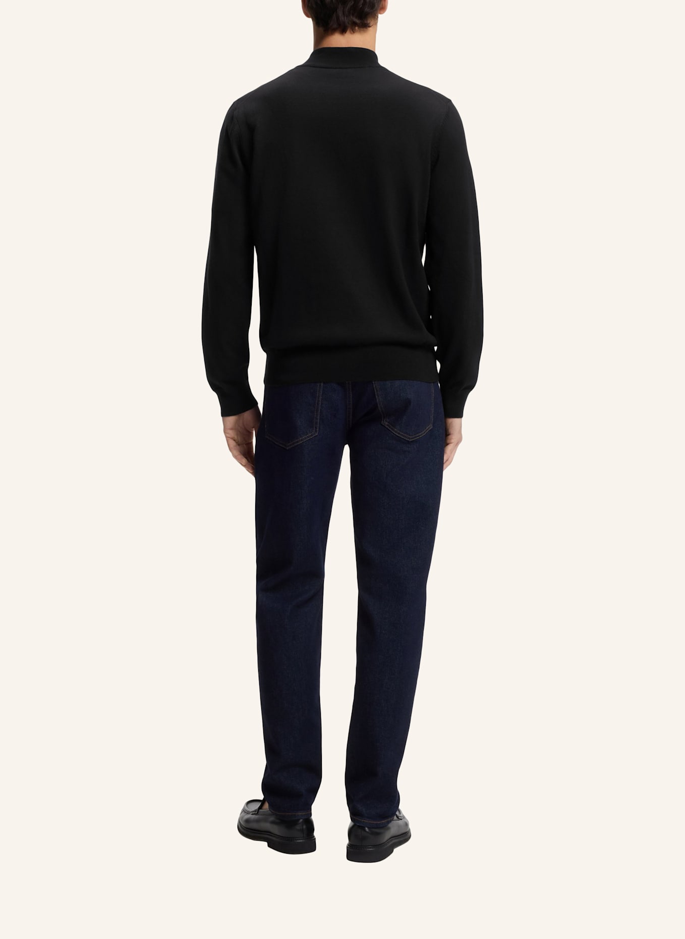 BOSS Pullover PADRO-L Regular Fit: SCHWARZ