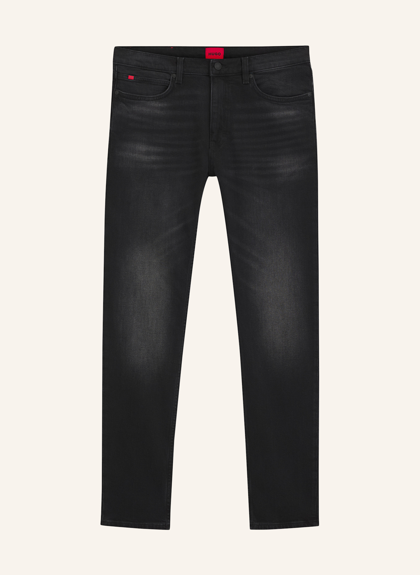 HUGO Jeans HUGO 734 Extra-Slim Fit: SCHWARZ