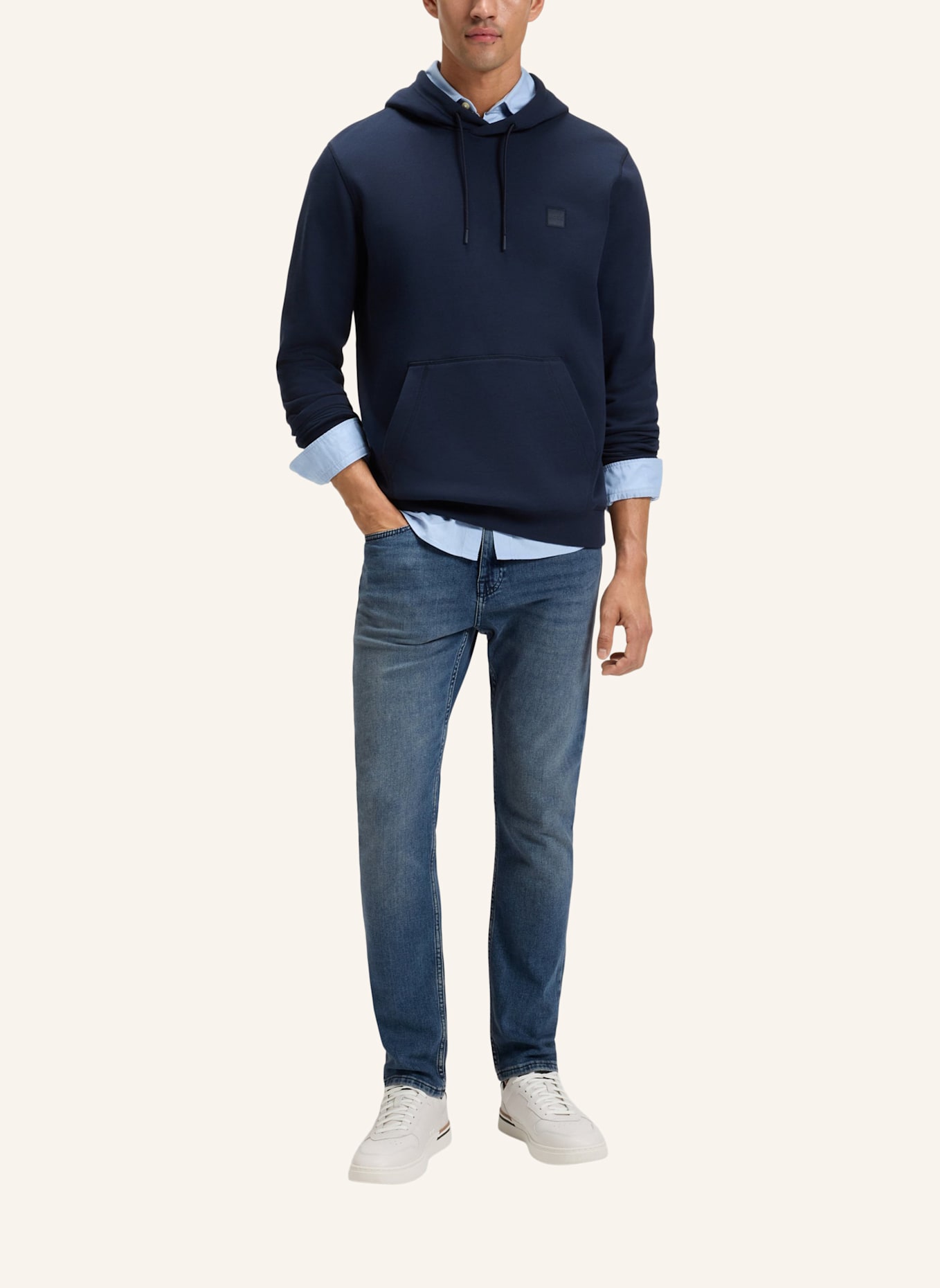 BOSS Jeans DELAWARE BO Slim Fit: BLAU