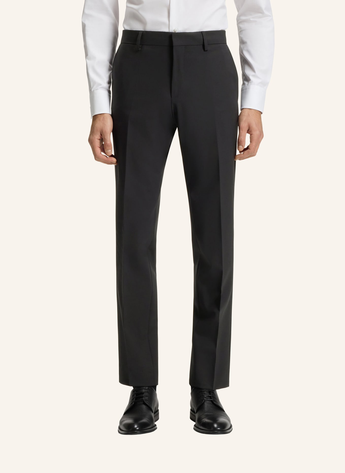 BOSS Business Anzug H-HUGE-2PCS-224 Slim Fit: SCHWARZ