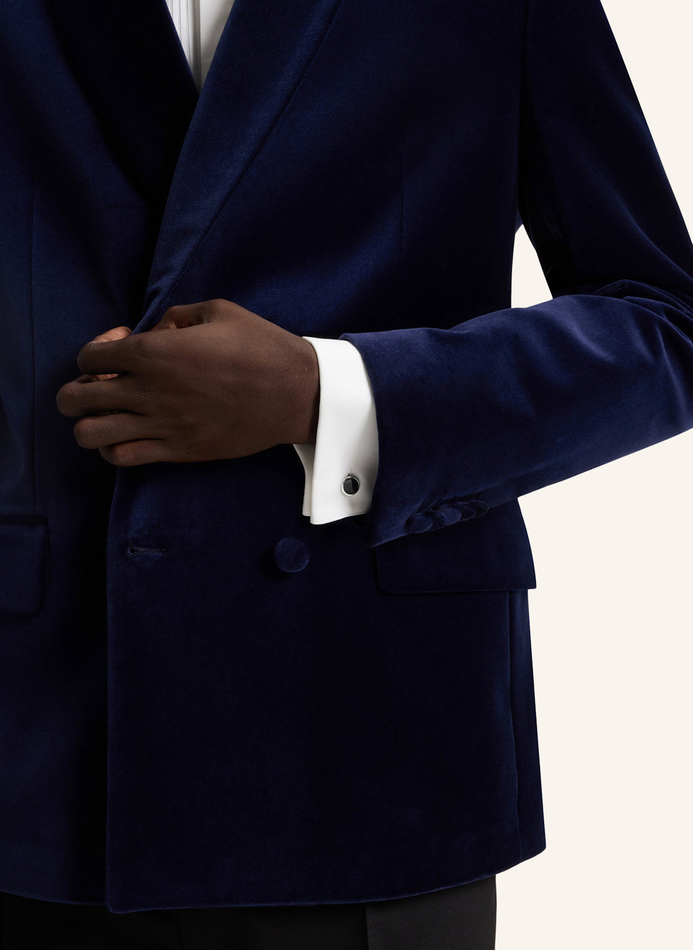 HUGO Manschettenknopf E-TOKEEP-CUF: SCHWARZ