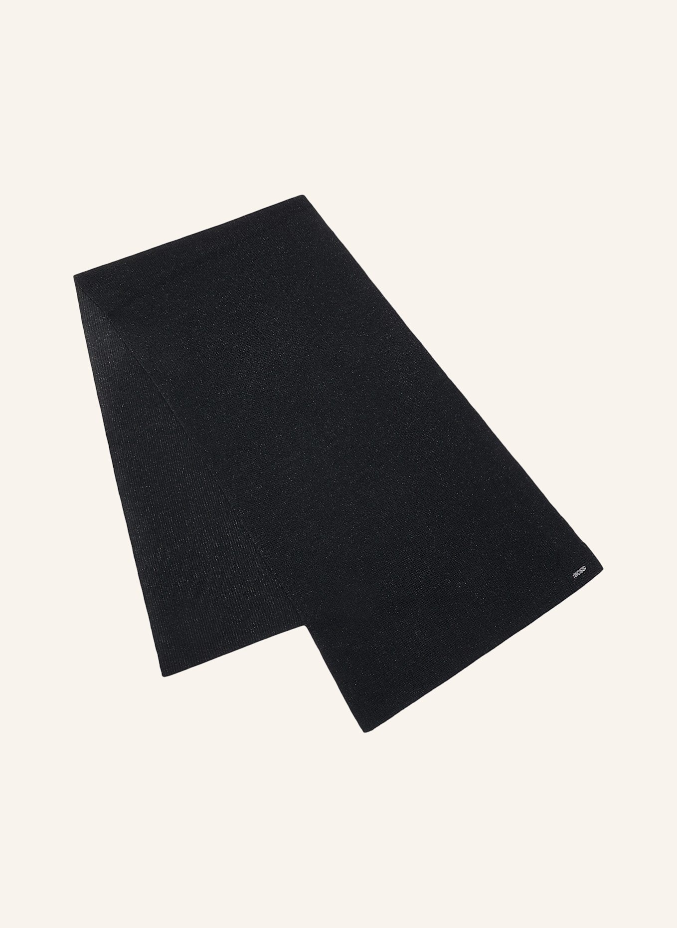 BOSS Strickschal LINIA_SET: SCHWARZ