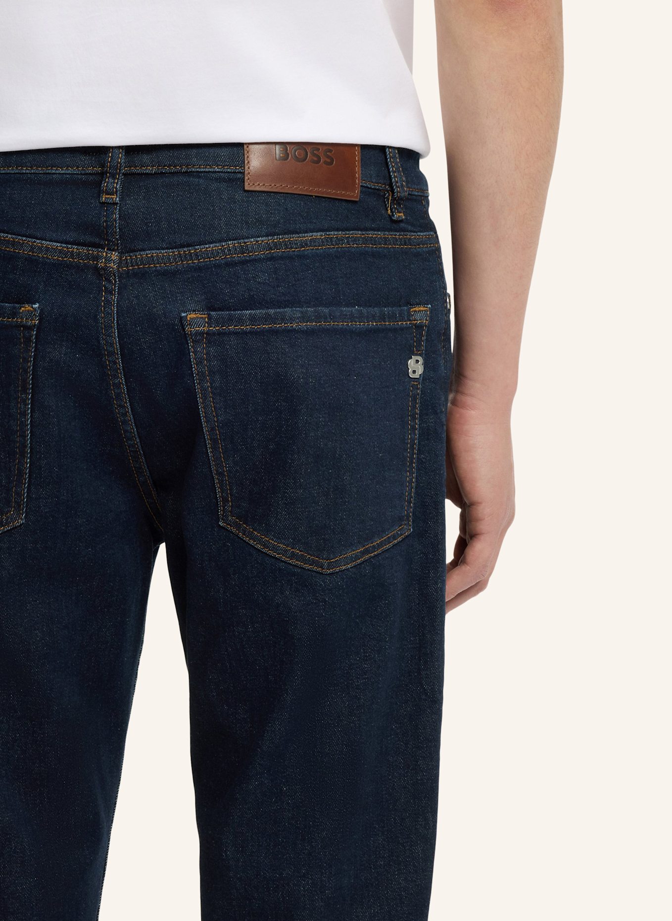 BOSS Jeans REMAINE_TI Regular Fit: DUNKELBLAU