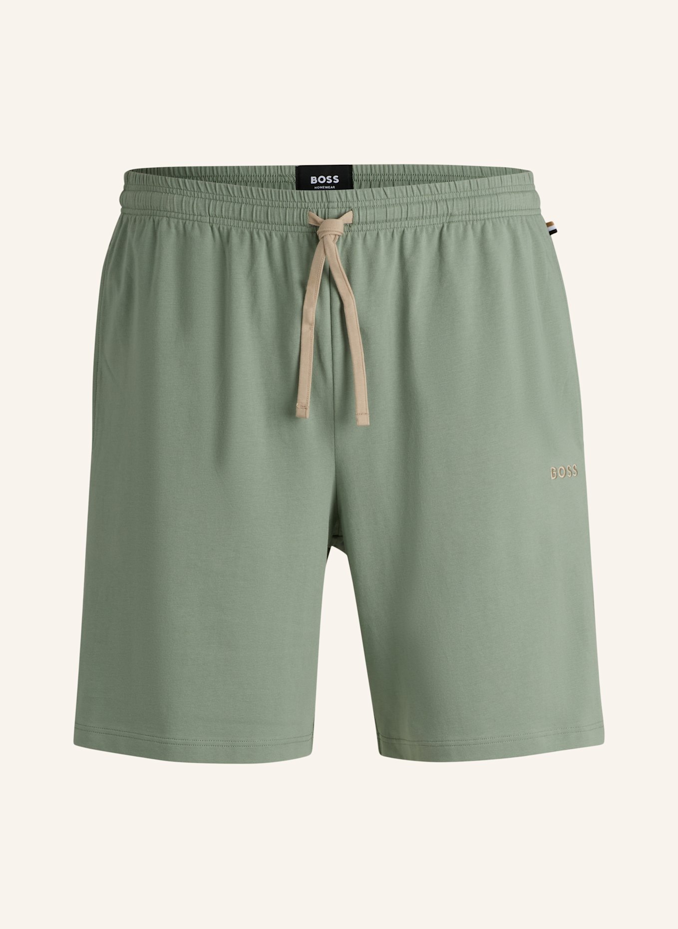 BOSS Loungewear Unterteil MIX&MATCH SHORT CW: HELLGRÜN