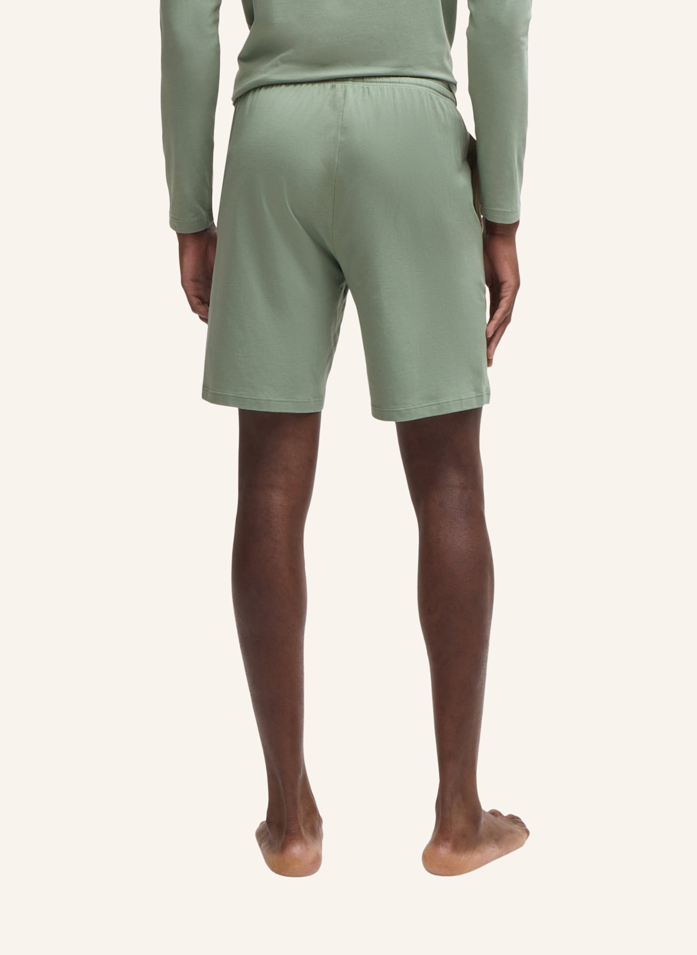BOSS Loungewear Unterteil MIX&MATCH SHORT CW: HELLGRÜN