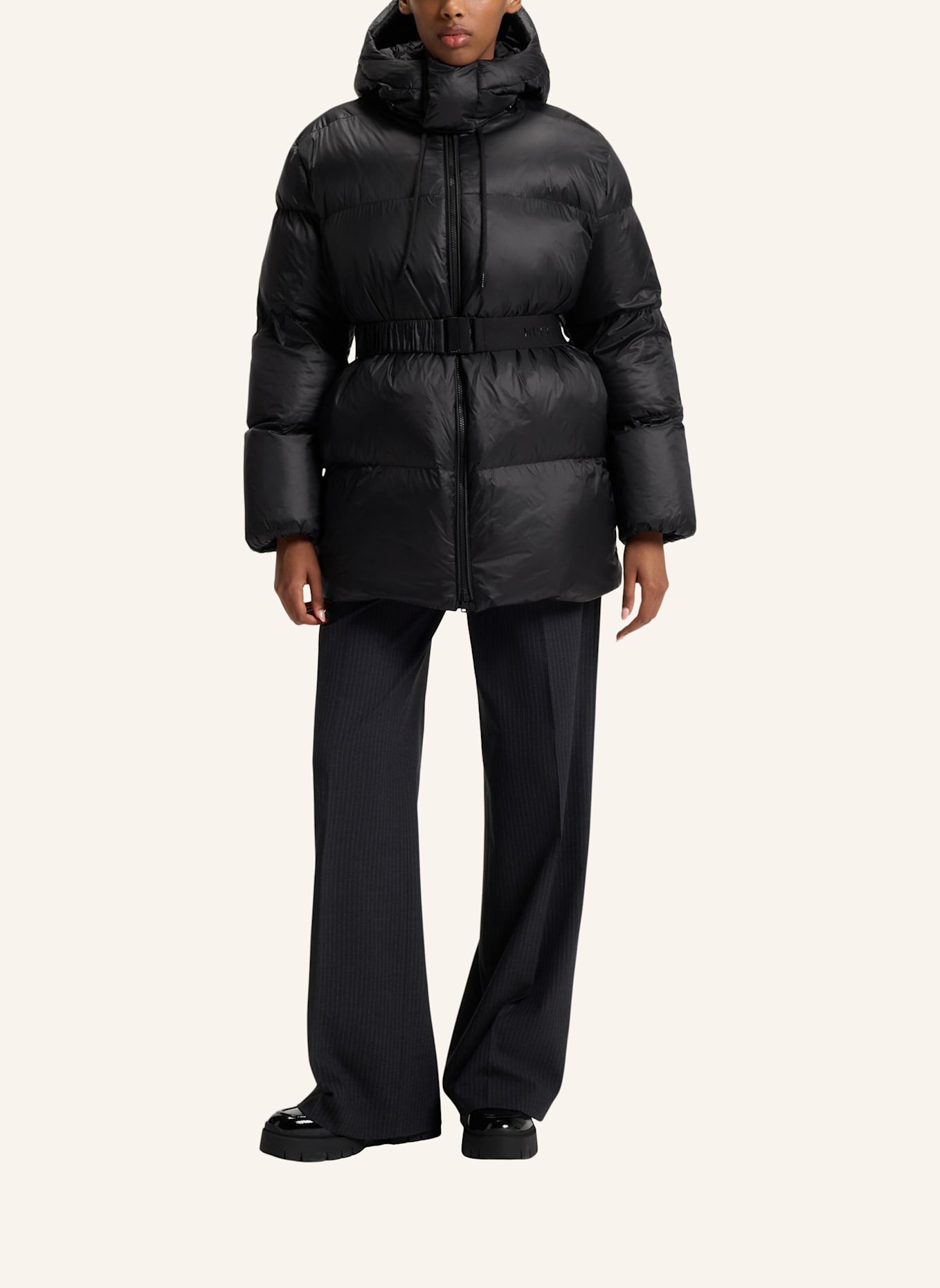 HUGO Casual Jacke FALENTINA-2: SCHWARZ