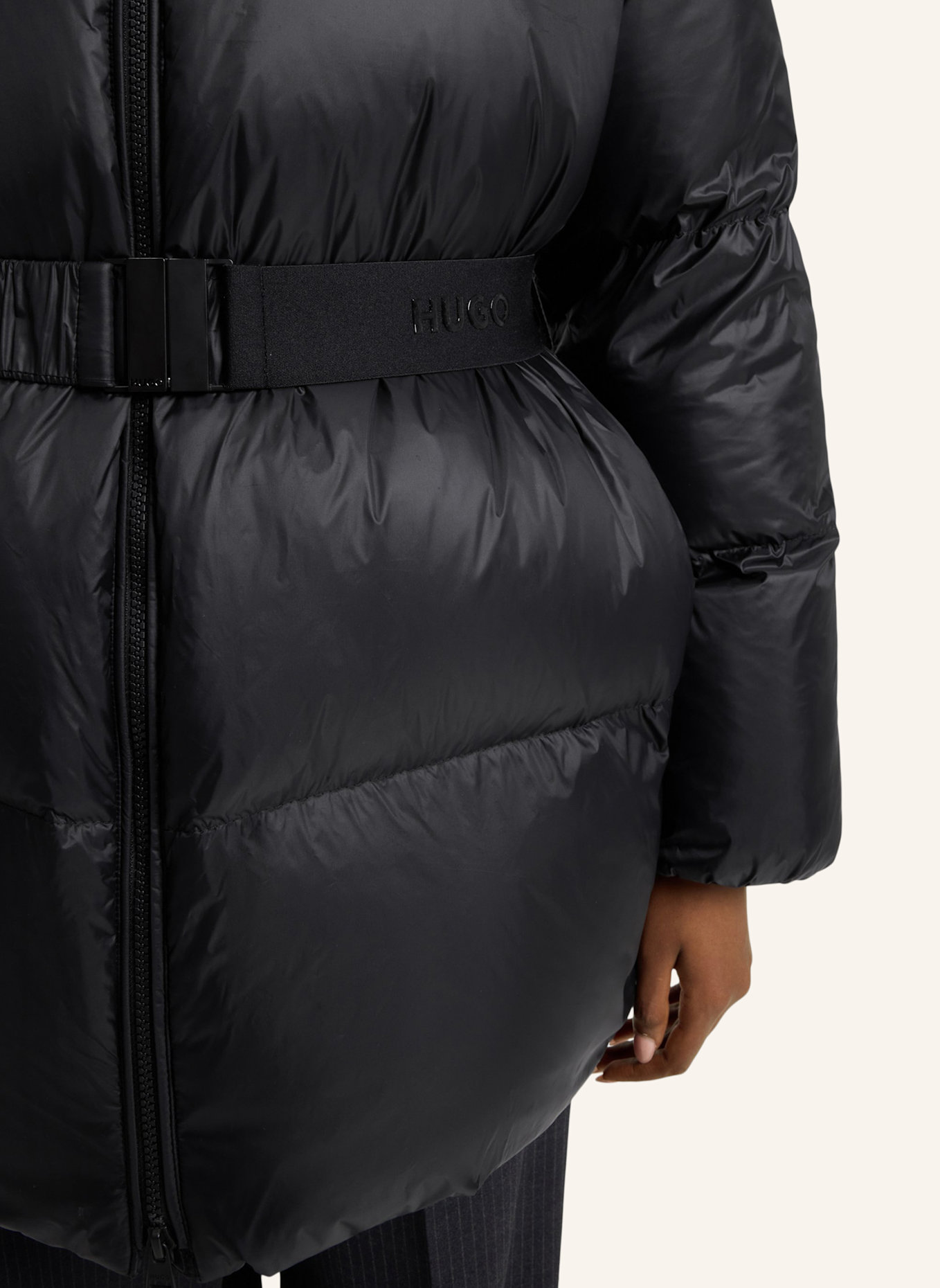 HUGO Casual Jacke FALENTINA-2: SCHWARZ