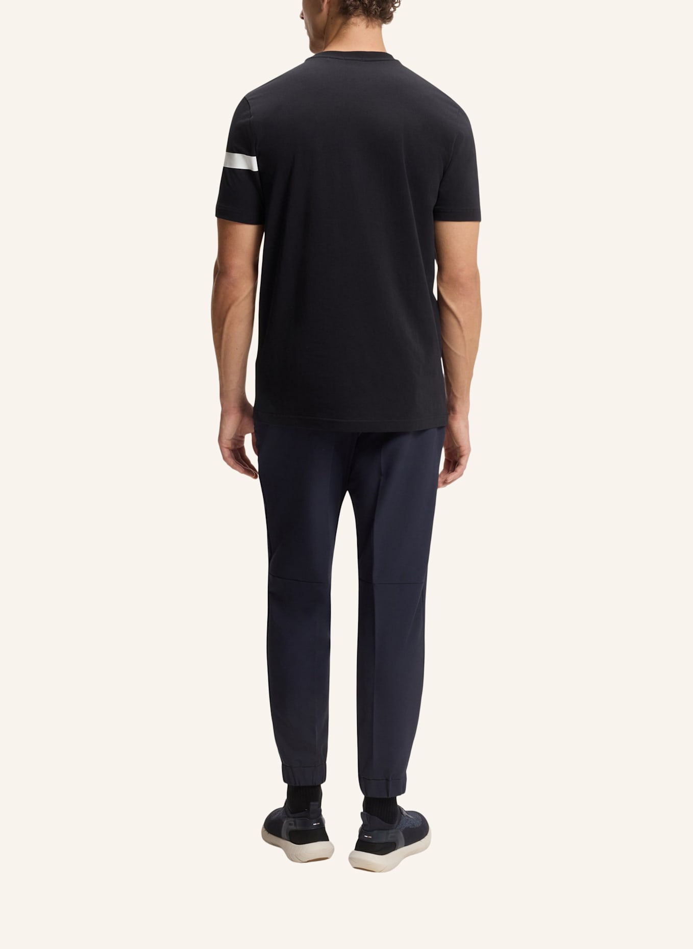 BOSS T-Shirt TEE 2_IN Regular Fit: DUNKELBLAU