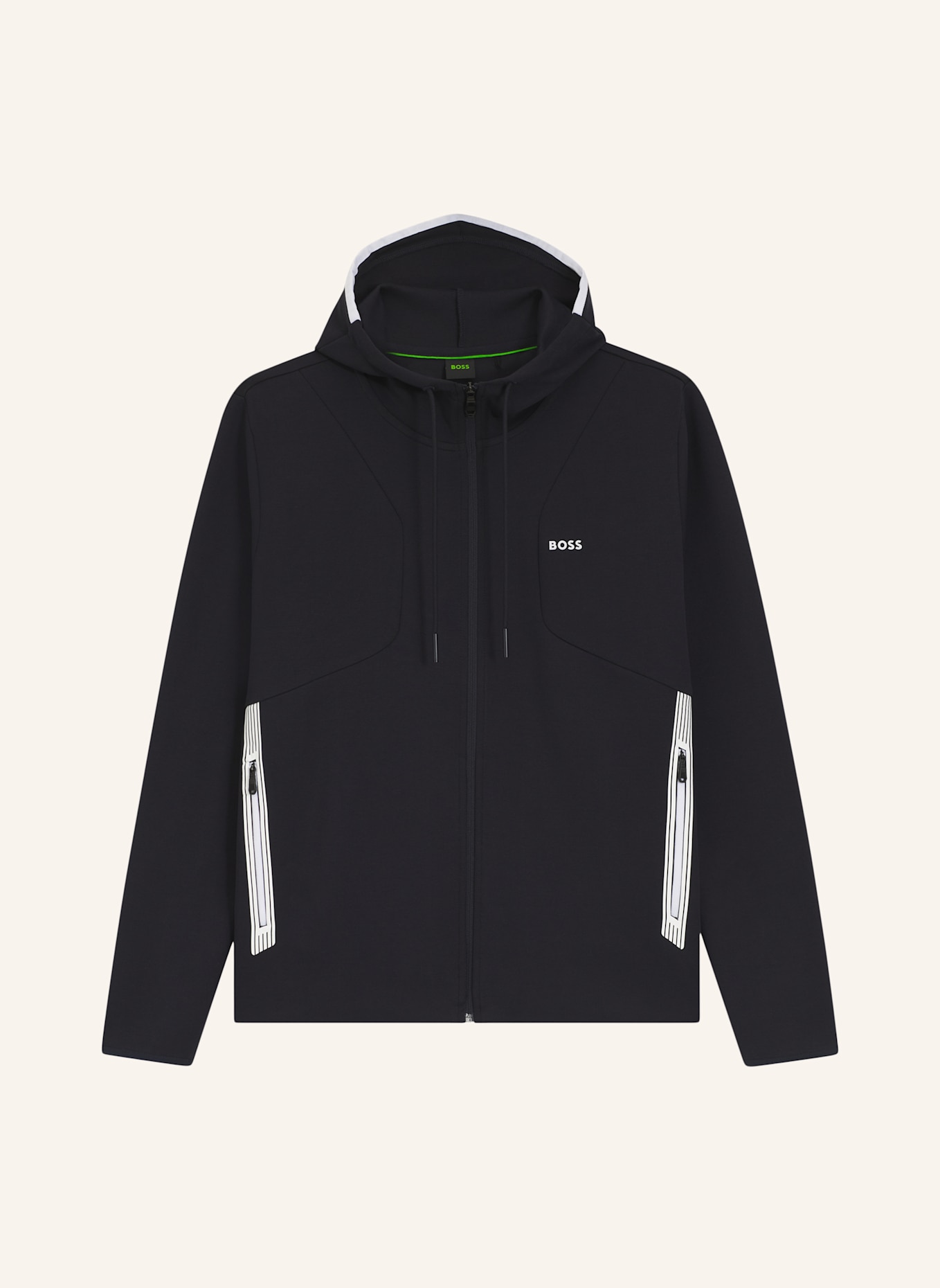 BOSS Sweatshirt SAGGY 1_IN Regular Fit: DUNKELBLAU