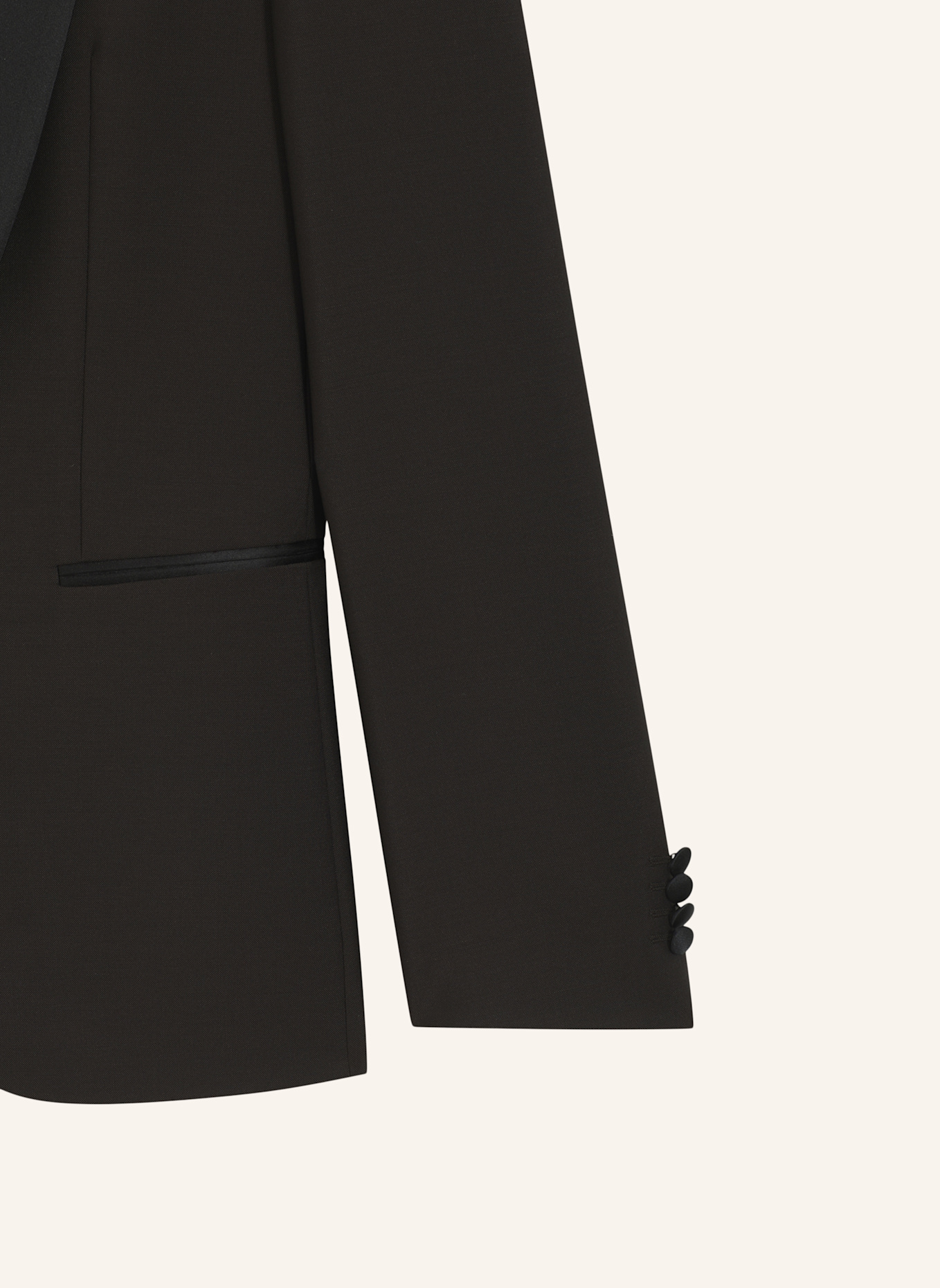 BOSS Business Anzug H-HUGE-2PCS-TUXS-254 Slim Fit: DUNKELBRAUN