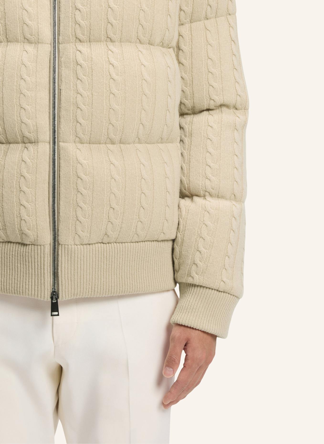 BOSS Casual Jacke L-HEATH Regular Fit: BEIGE