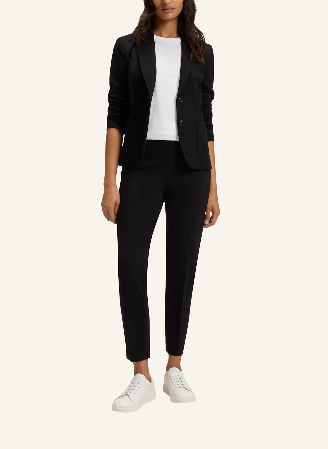 BOSS Turnschuh KIERAN_TENN_ALTBB: WEISS