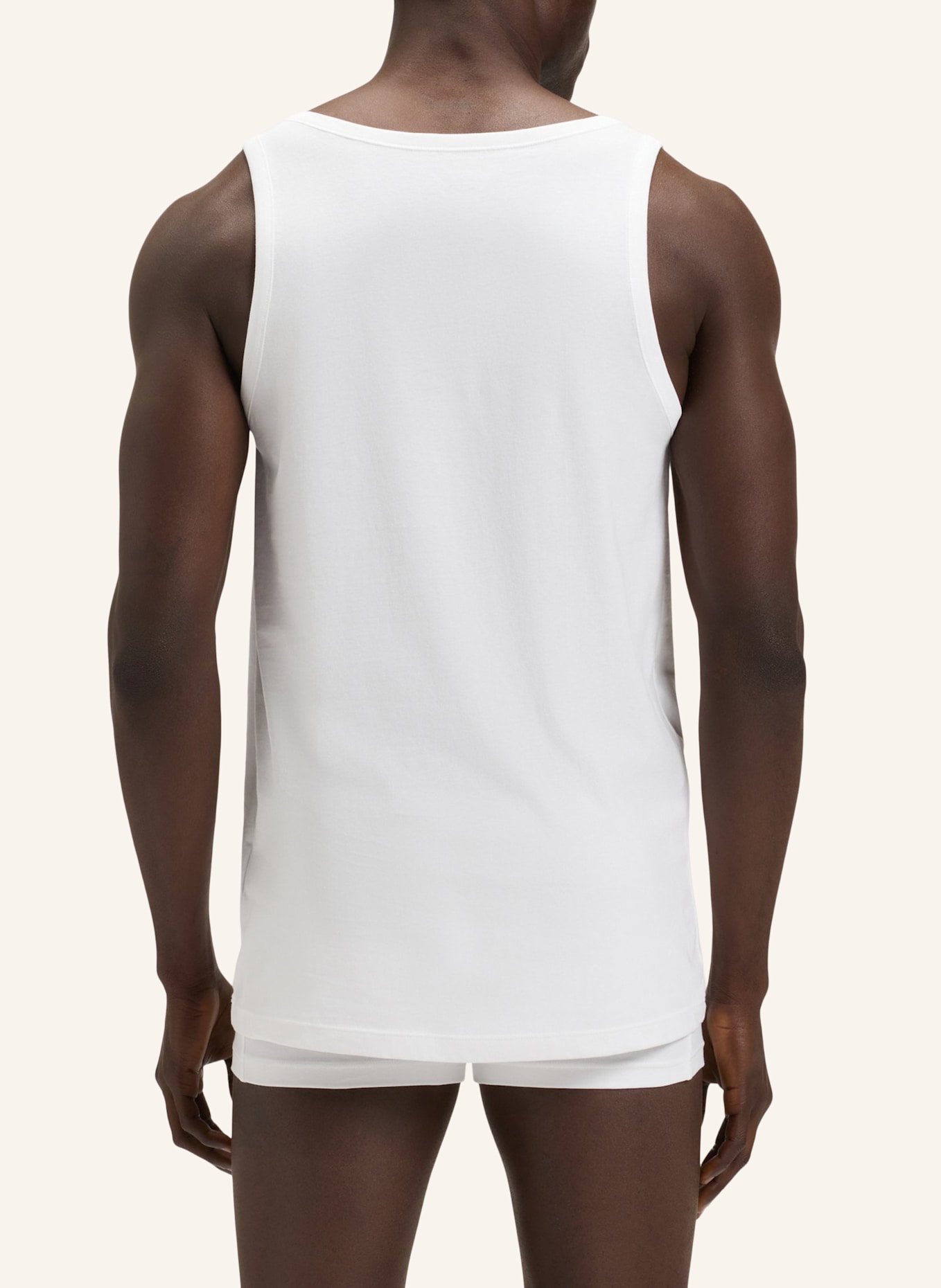 BOSS 3er-Pack Unterhemden: WEISS