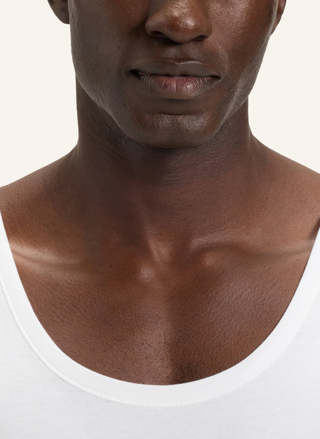 BOSS 3er-Pack Unterhemden: WEISS