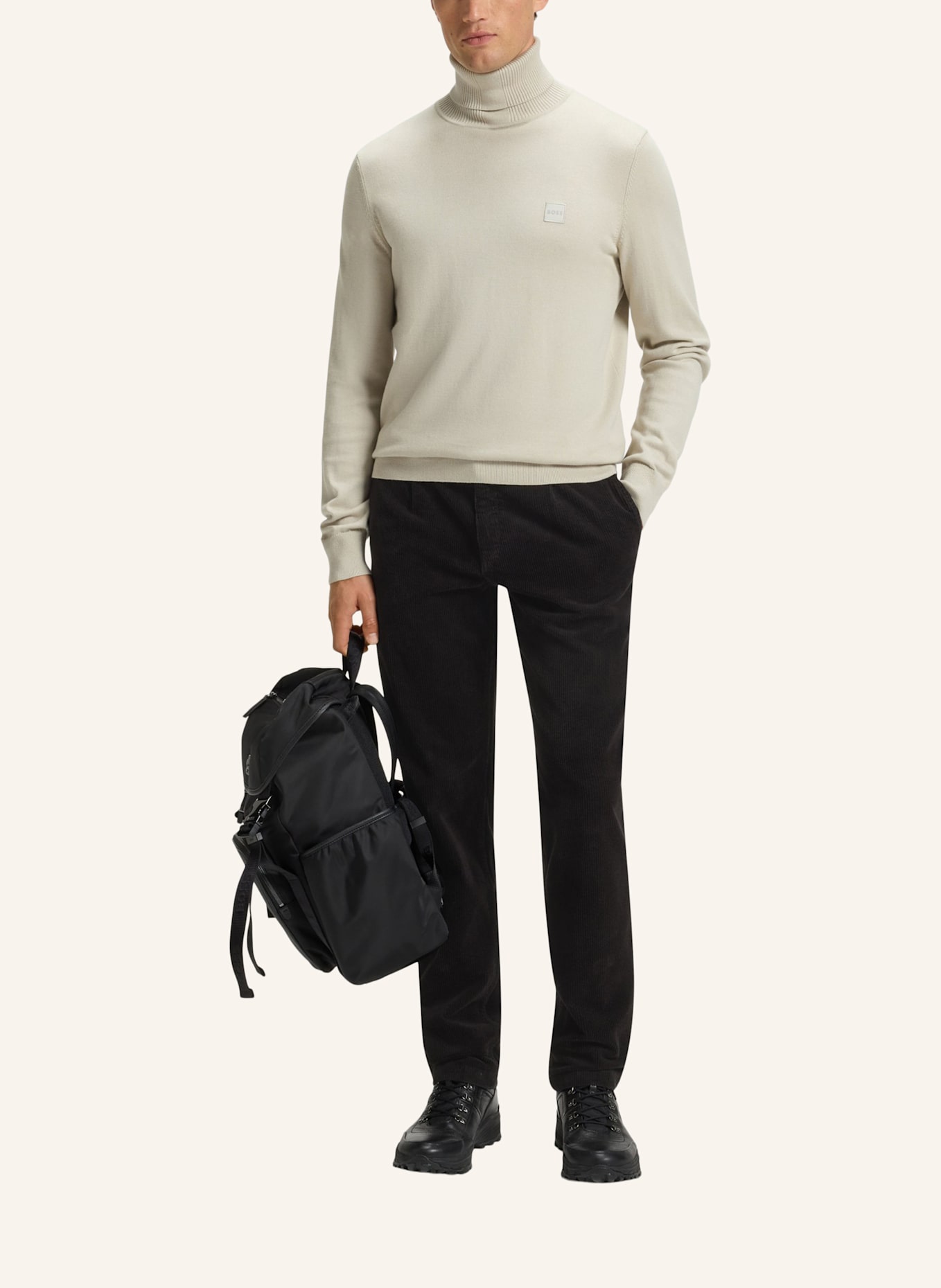 BOSS Casual Hose CHINO-SLIM-1 Regular Fit: SCHWARZ