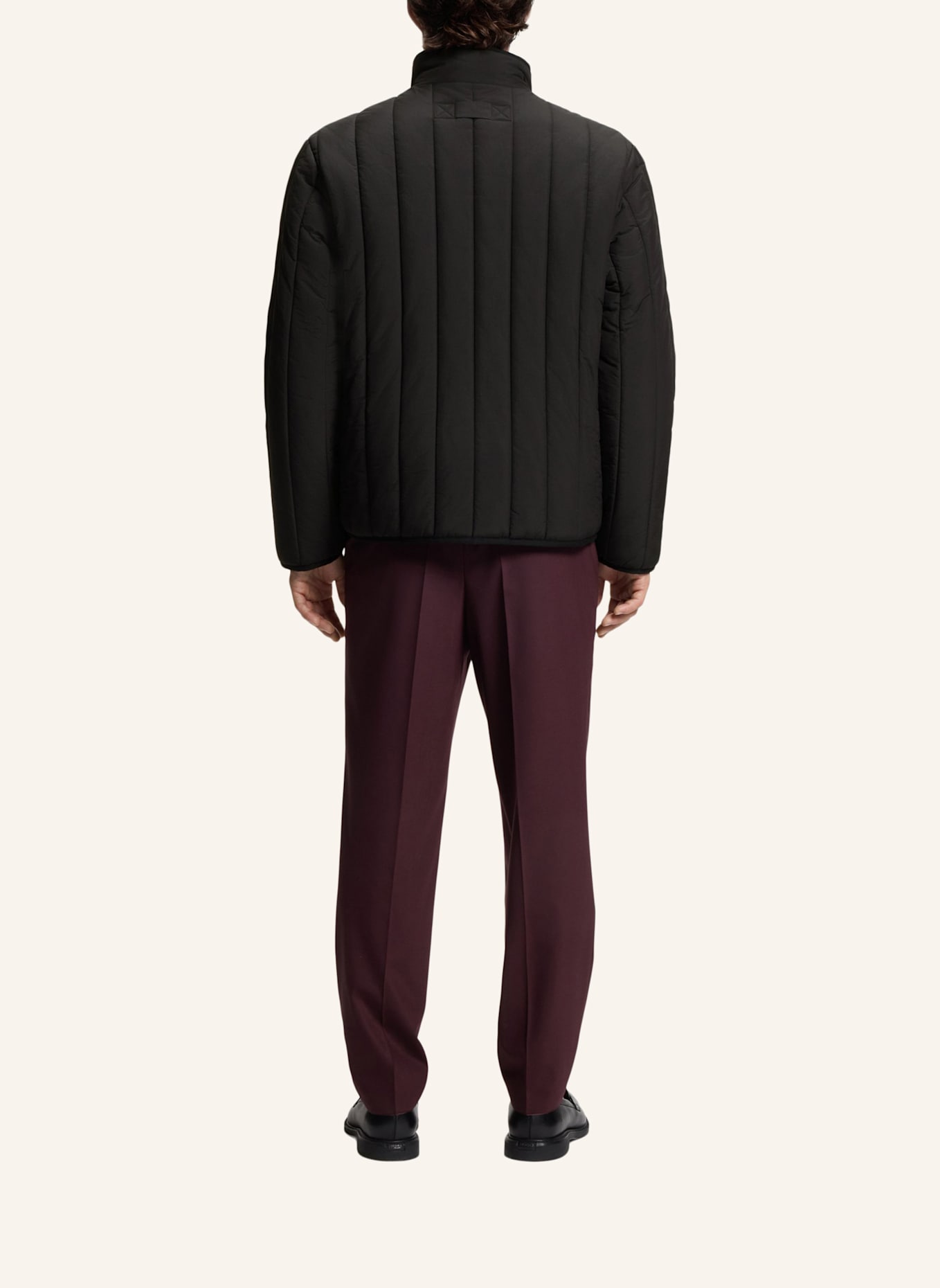 HUGO Casual Jacke BRENOTO2611 Regular Fit: SCHWARZ