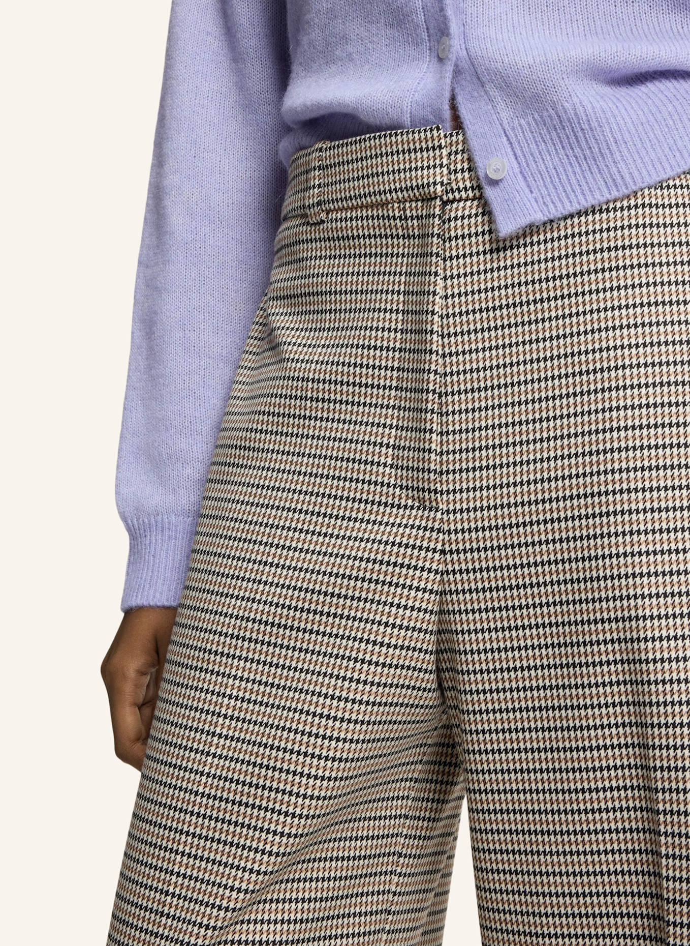 HUGO Business Hose HASMINA Regular Fit: DUNKELGRAU